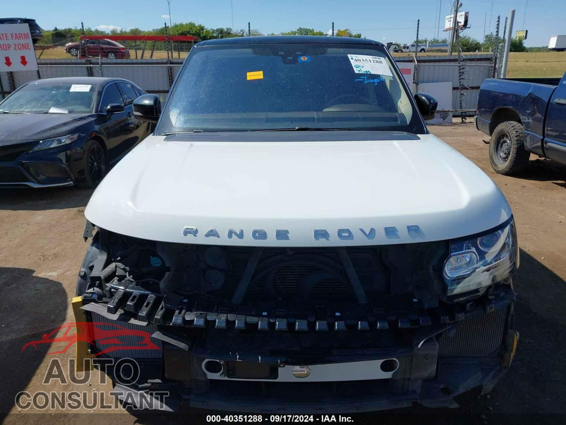 LAND ROVER RANGE ROVER 2017 - SALGS5FE8HA344697
