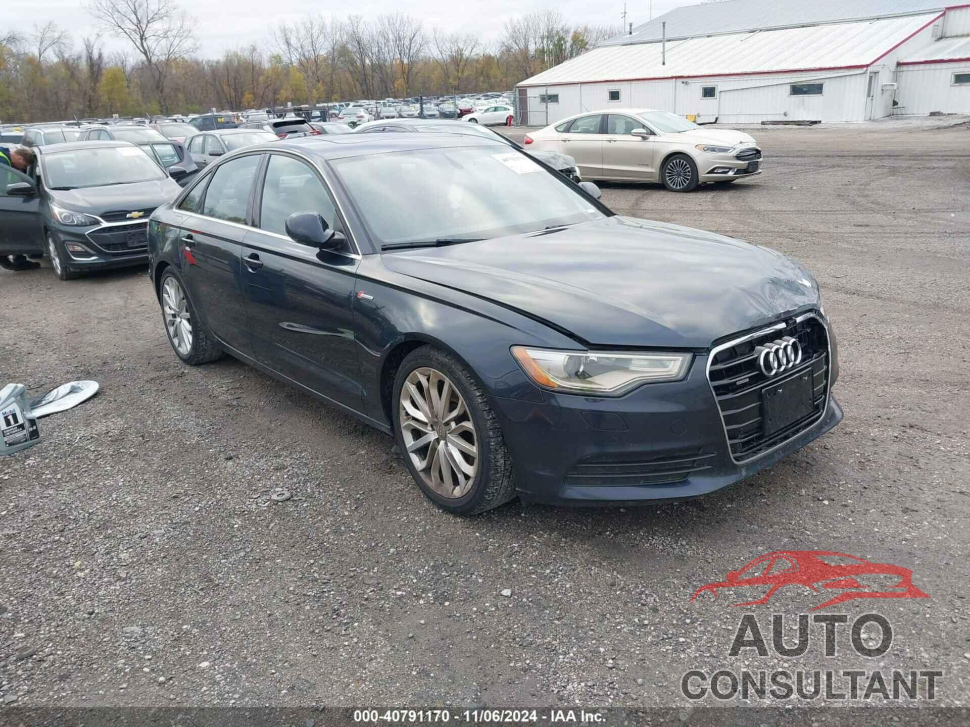 AUDI A6 2012 - WAUGGBFC1CN130719