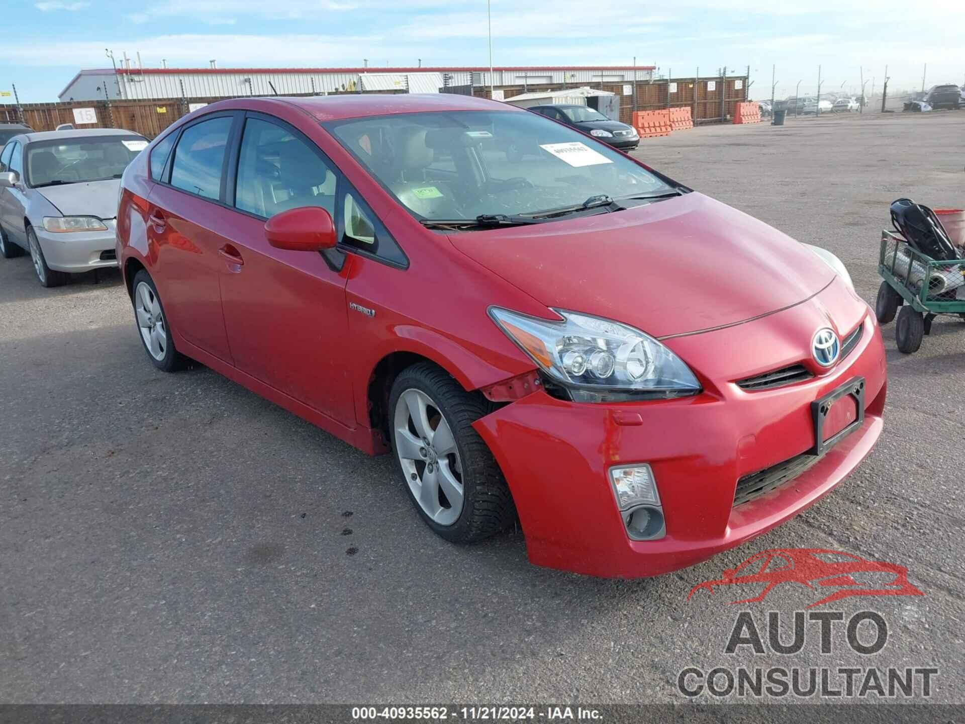 TOYOTA PRIUS 2010 - JTDKN3DU8A5011986