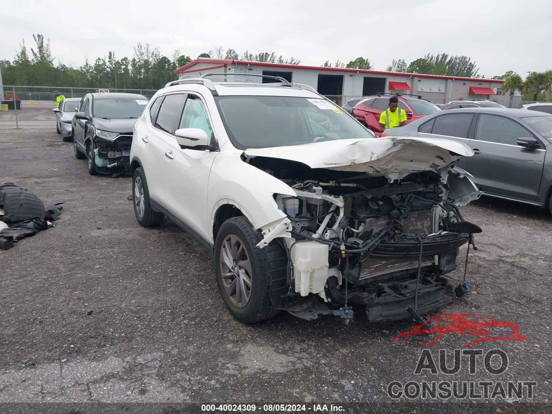 NISSAN ROGUE 2016 - 5N1AT2MTXGC758296