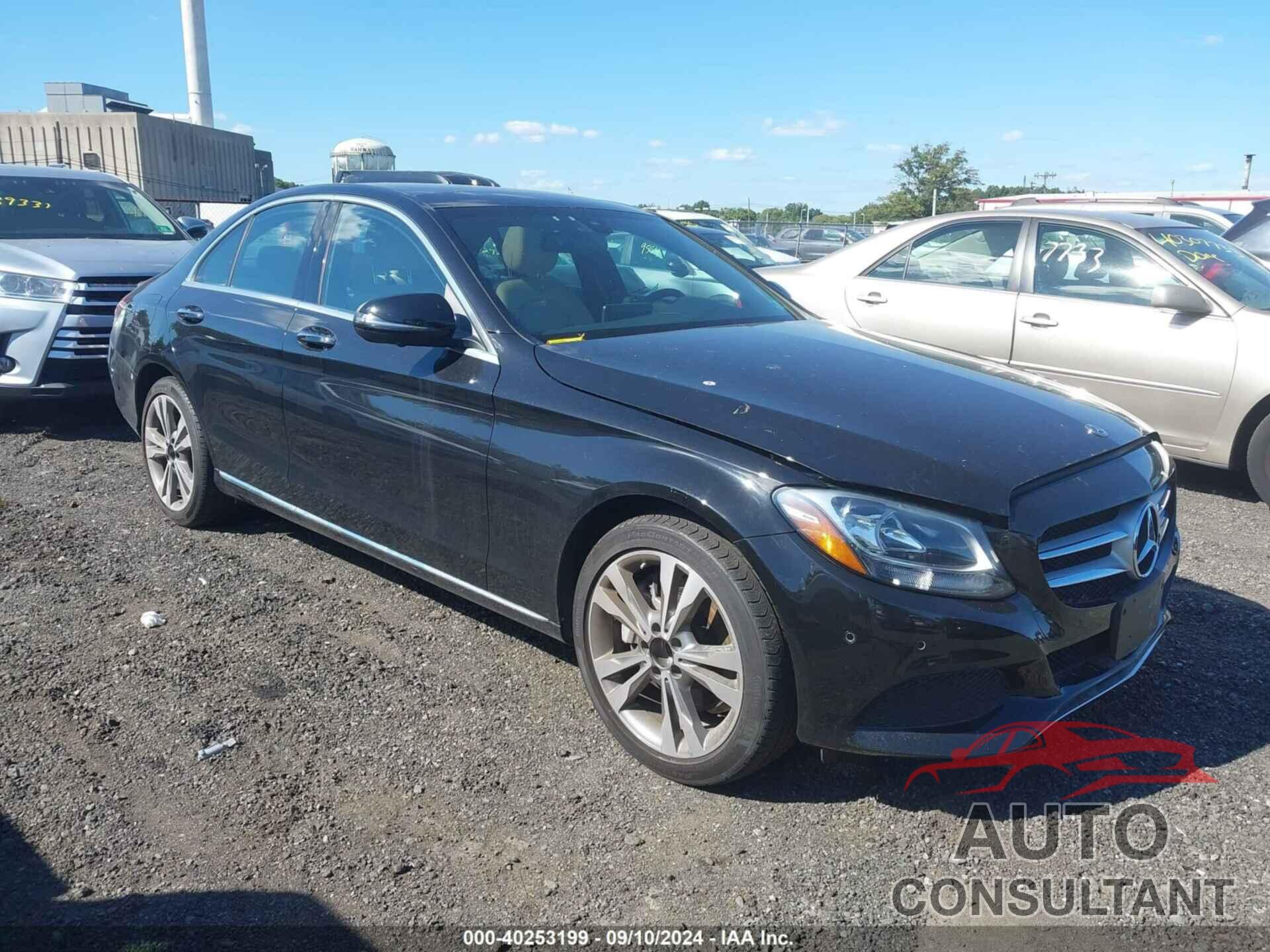 MERCEDES-BENZ C 300 2018 - WDDWF4KB1JR412574