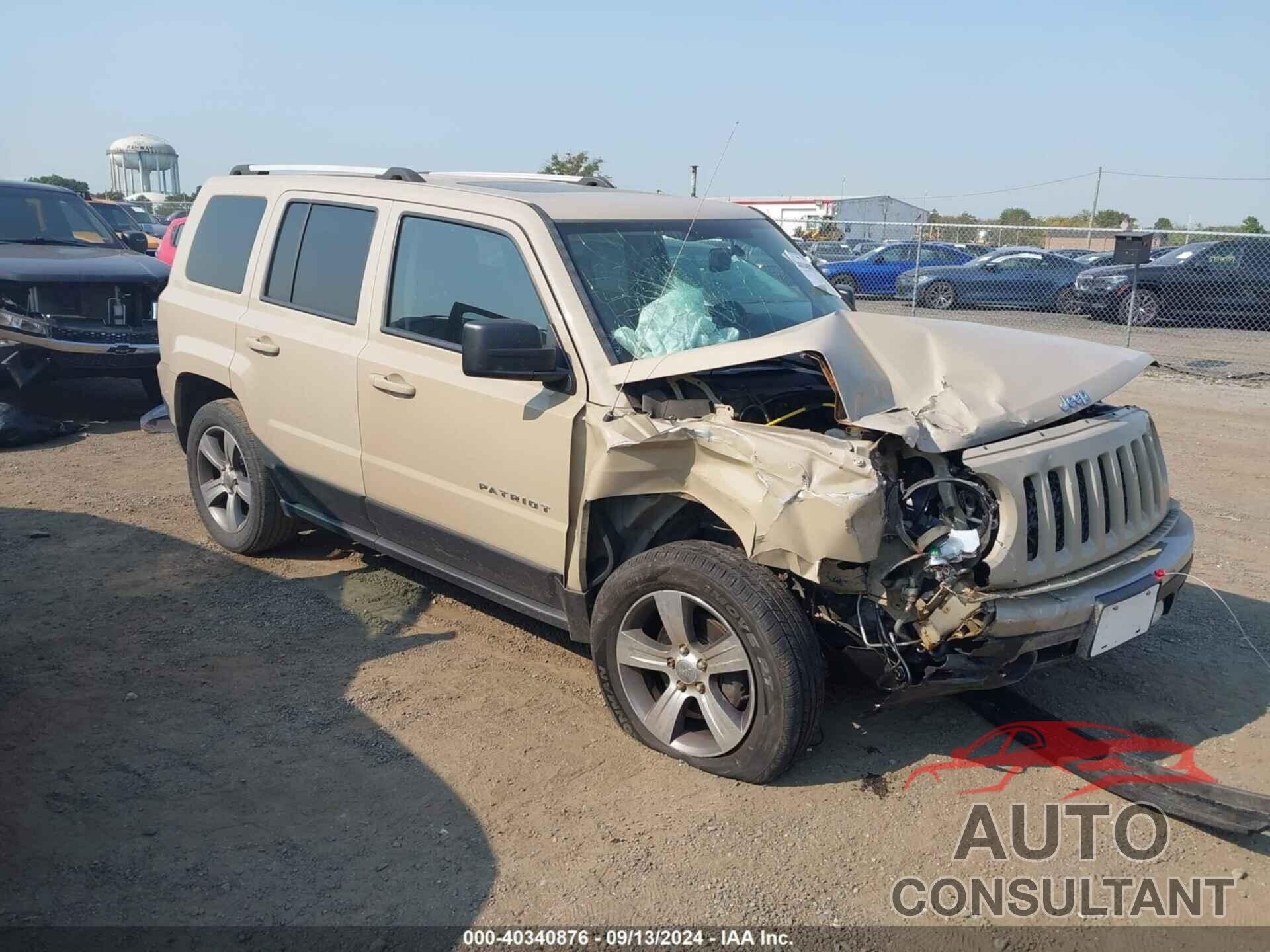 JEEP PATRIOT 2016 - 1C4NJRFB3GD784256
