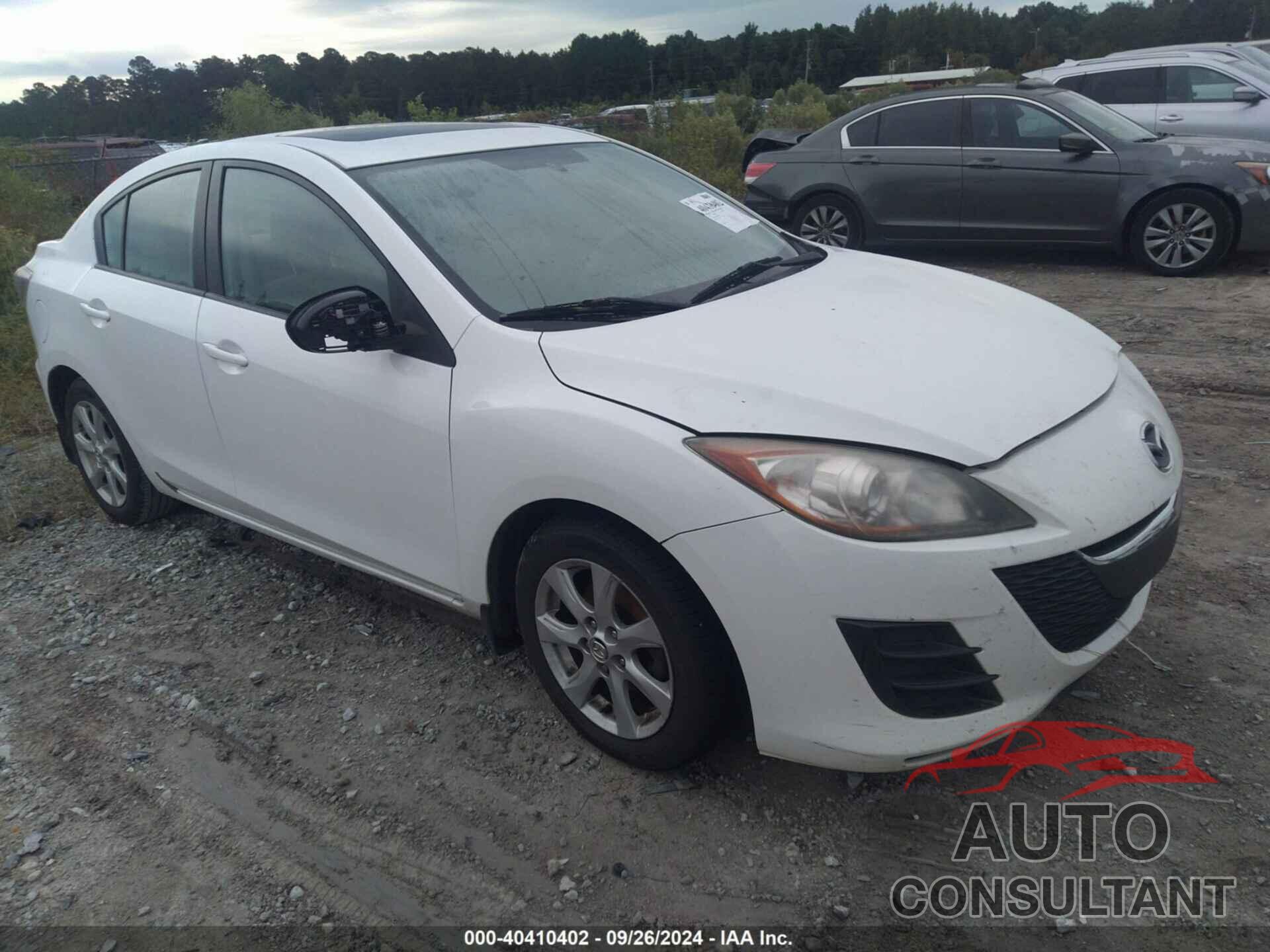 MAZDA MAZDA3 2010 - JM1BL1SF5A1232337