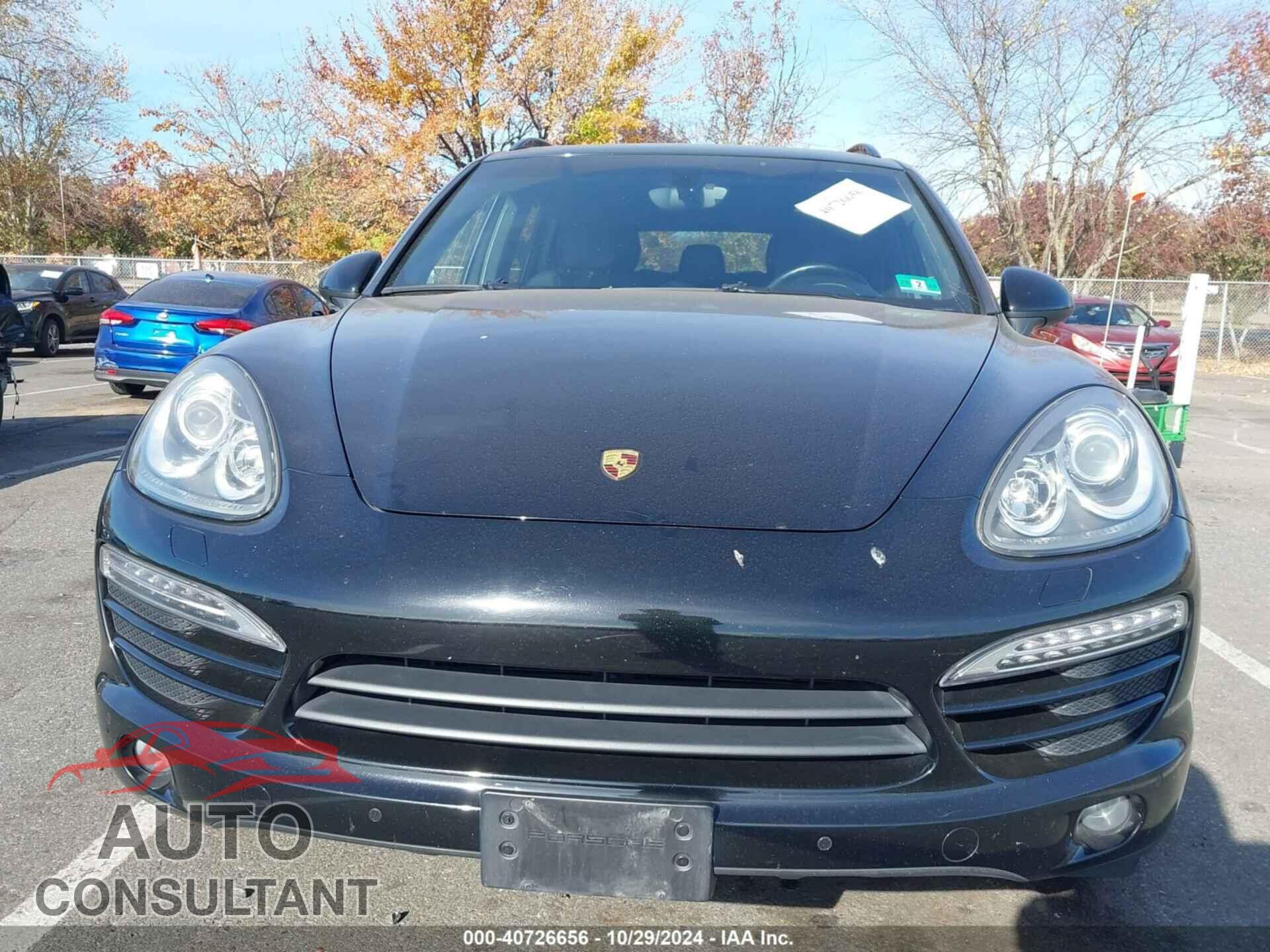 PORSCHE CAYENNE 2012 - WP1AA2A27CLA08076