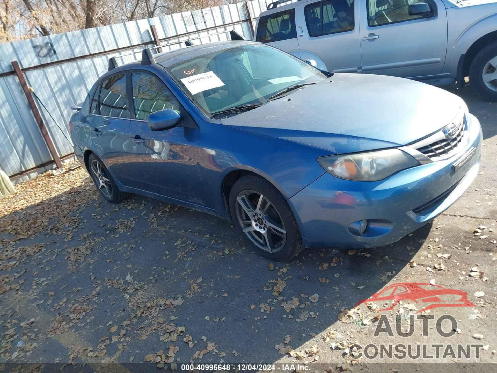 SUBARU IMPREZA 2009 - JF1GE61649H517974