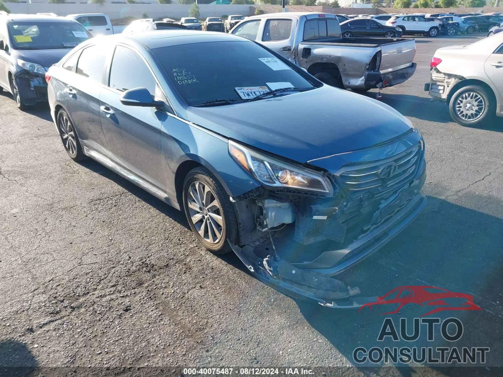 HYUNDAI SONATA 2017 - 5NPE34AF8HH476907