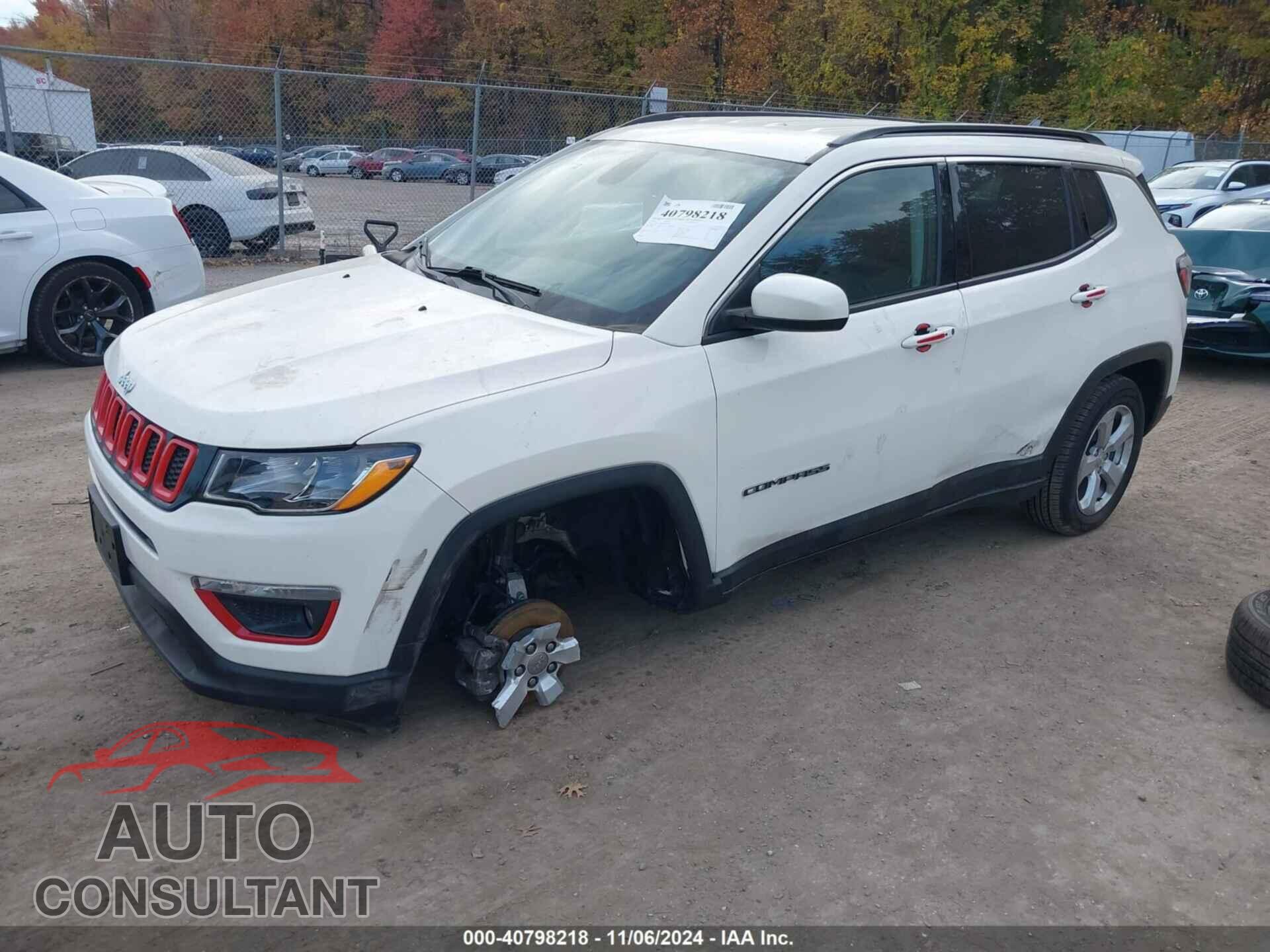 JEEP COMPASS 2019 - 3C4NJDBB3KT678367