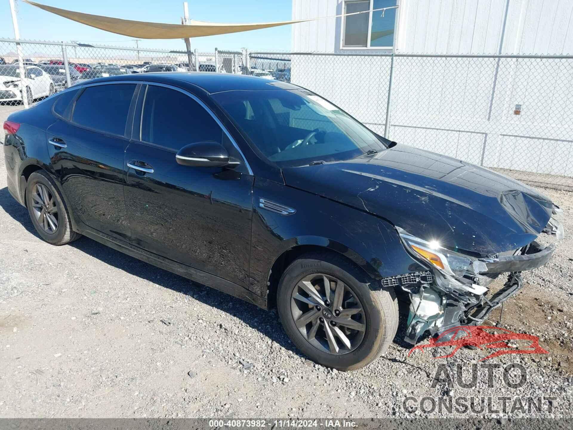KIA OPTIMA 2019 - 5XXGT4L35KG305465