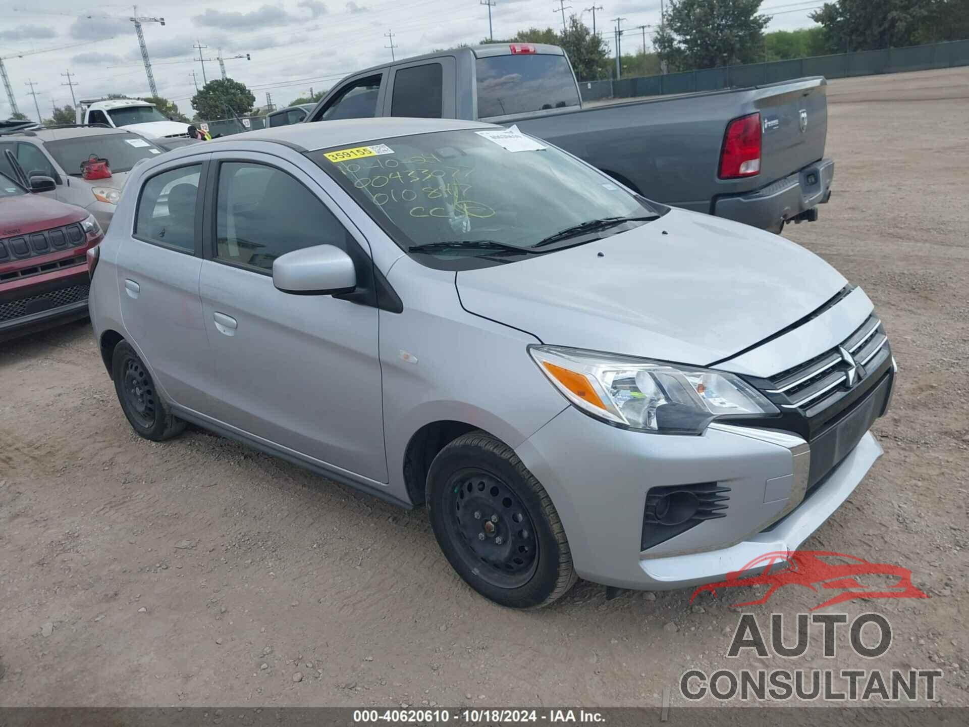 MITSUBISHI MIRAGE 2021 - ML32AUHJ1MH010847