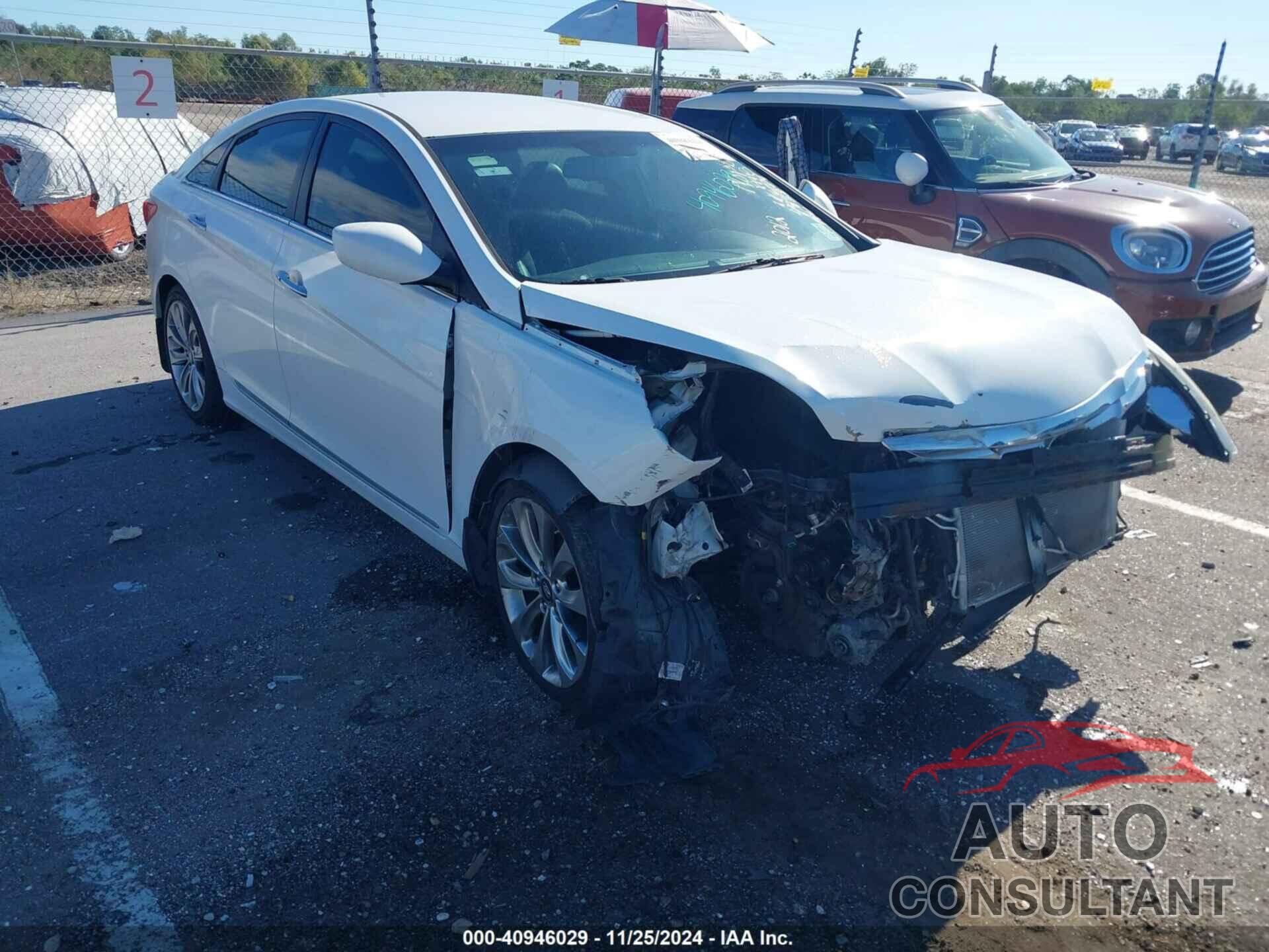 HYUNDAI SONATA 2012 - 5NPEC4ACXCH364933