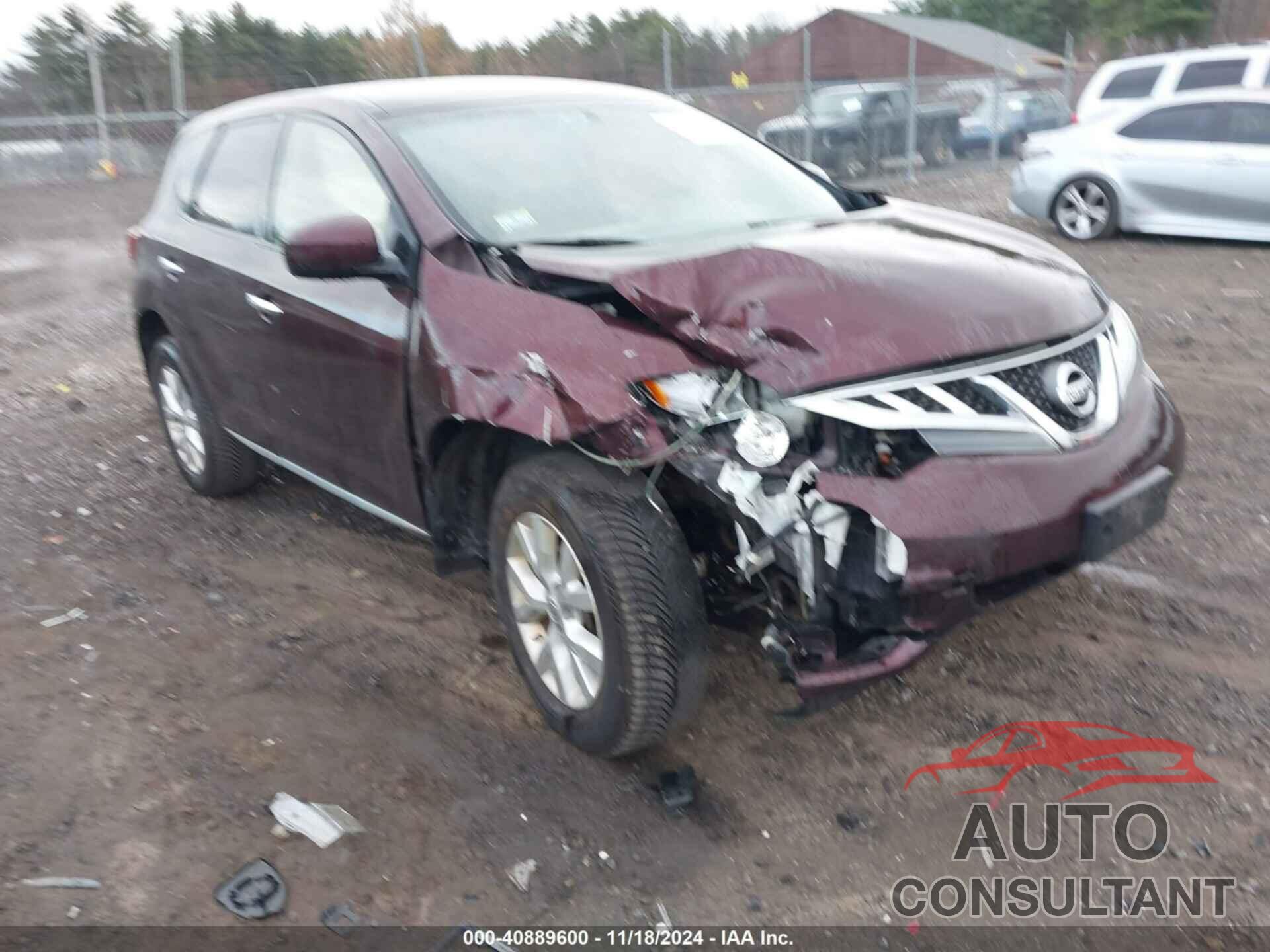 NISSAN MURANO 2014 - JN8AZ1MW6EW517830