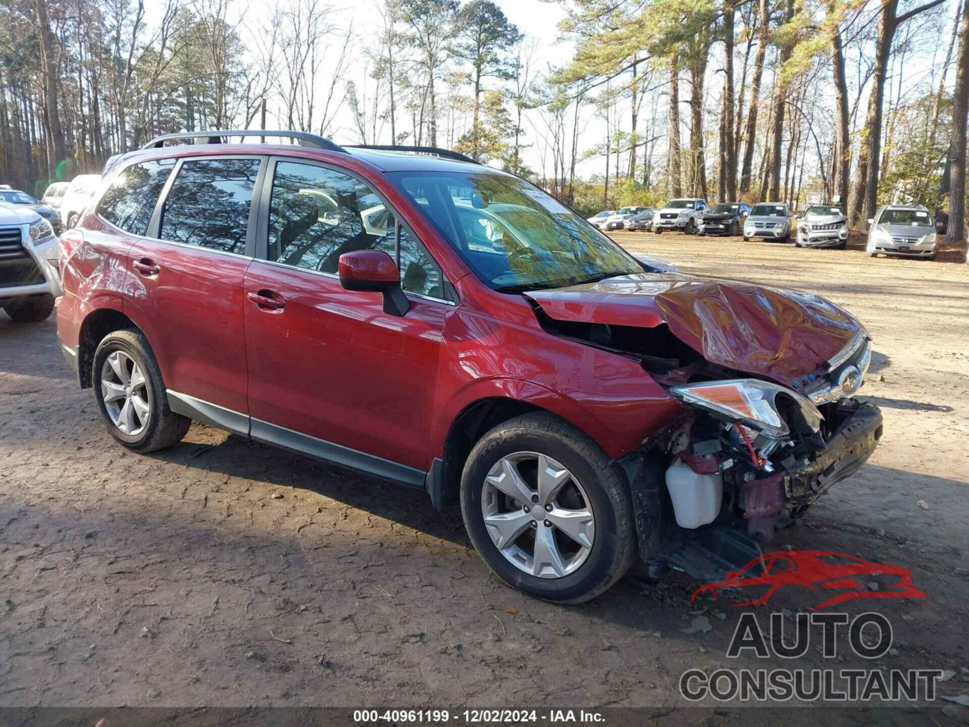 SUBARU FORESTER 2014 - JF2SJAHC8EH461533