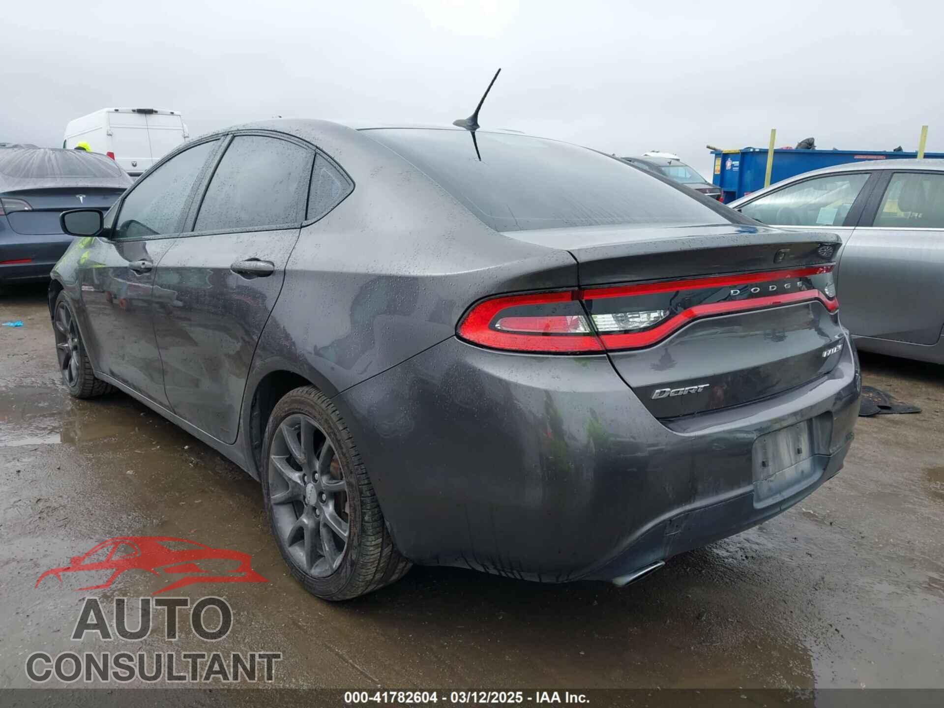DODGE DART 2015 - 1C3CDFBB6FD301073