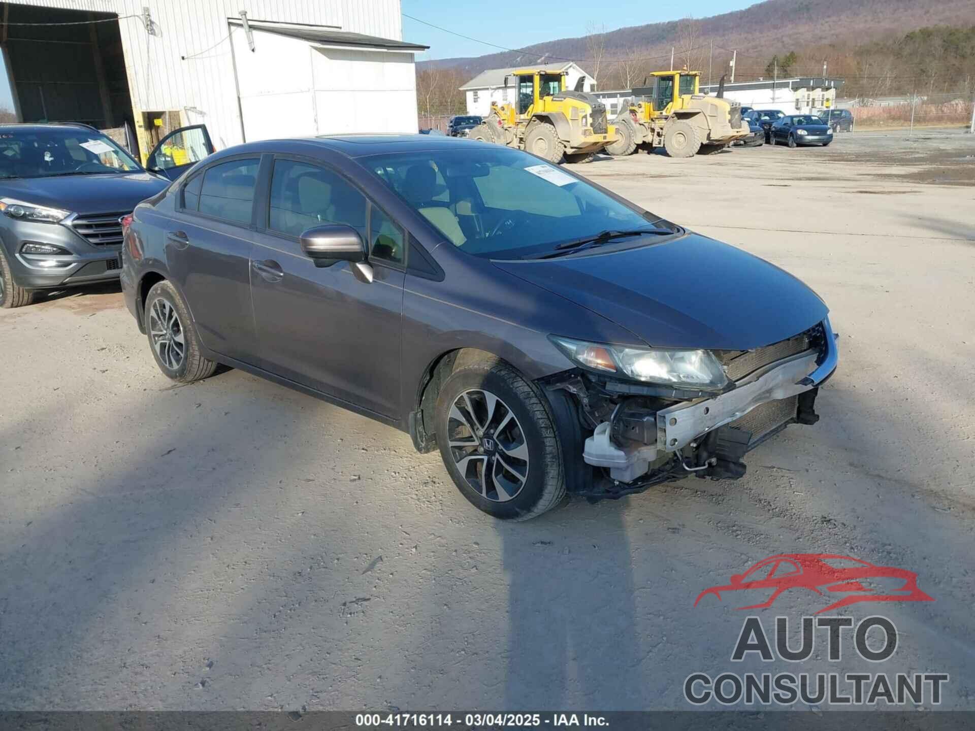 HONDA CIVIC 2014 - 19XFB2F80EE031048