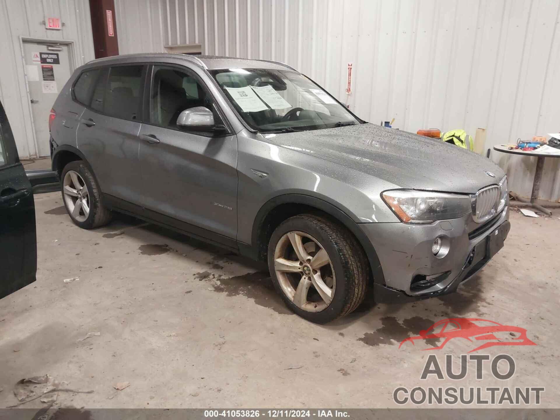 BMW X3 2017 - 5UXWX9C39H0W75372