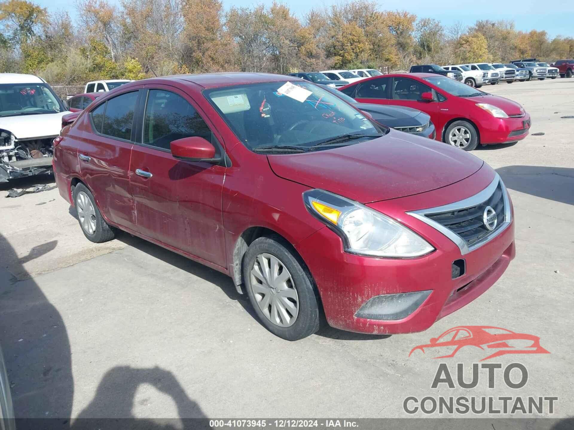 NISSAN VERSA 2019 - 3N1CN7APXKL827838