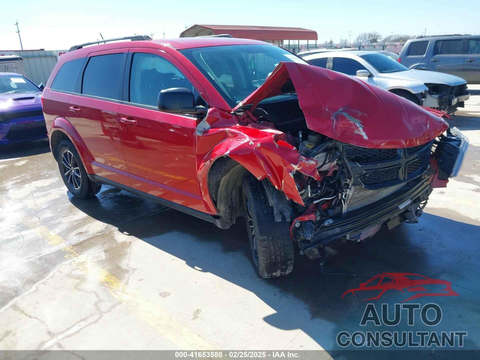 DODGE JOURNEY 2018 - 3C4PDCAB0JT352858