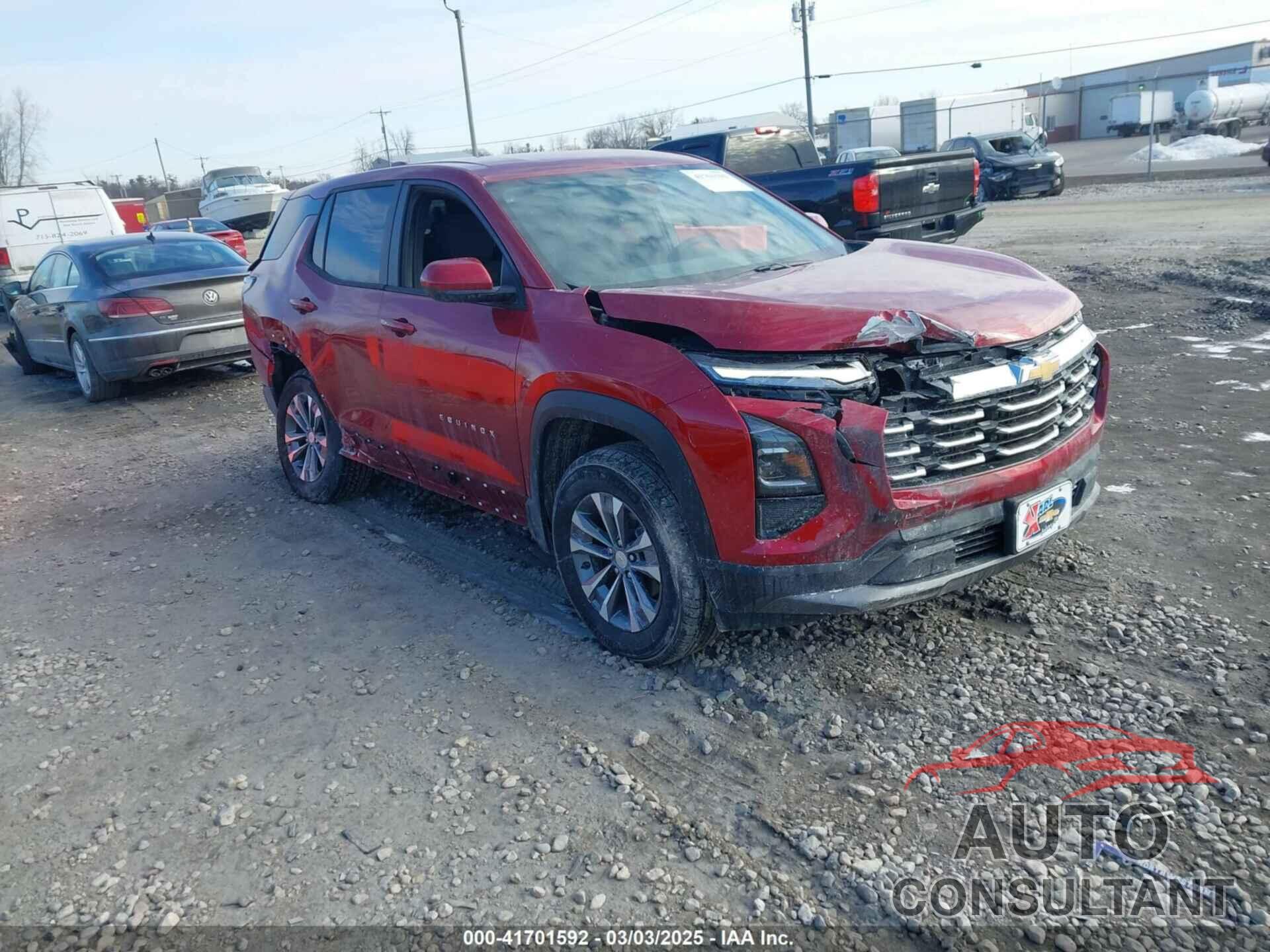 CHEVROLET EQUINOX 2025 - 3GNAXPEG3SL203699