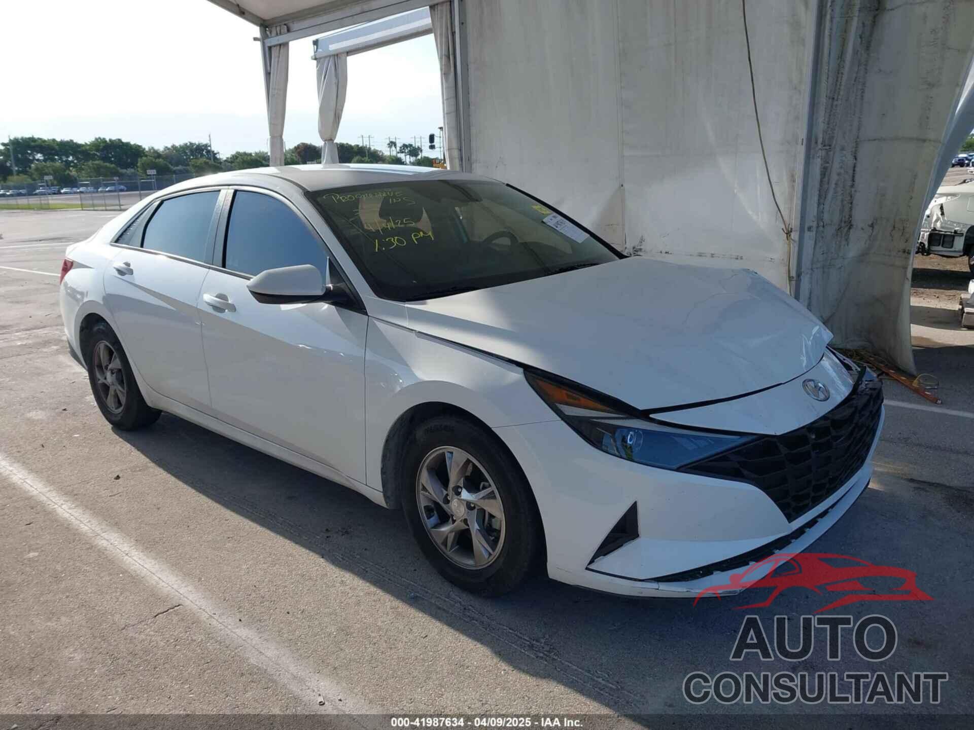 HYUNDAI ELANTRA 2021 - 5NPLL4AG5MH014878