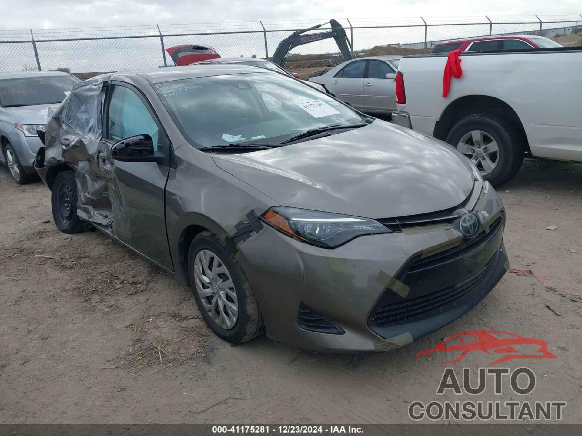 TOYOTA COROLLA 2019 - 2T1BURHE4KC234913