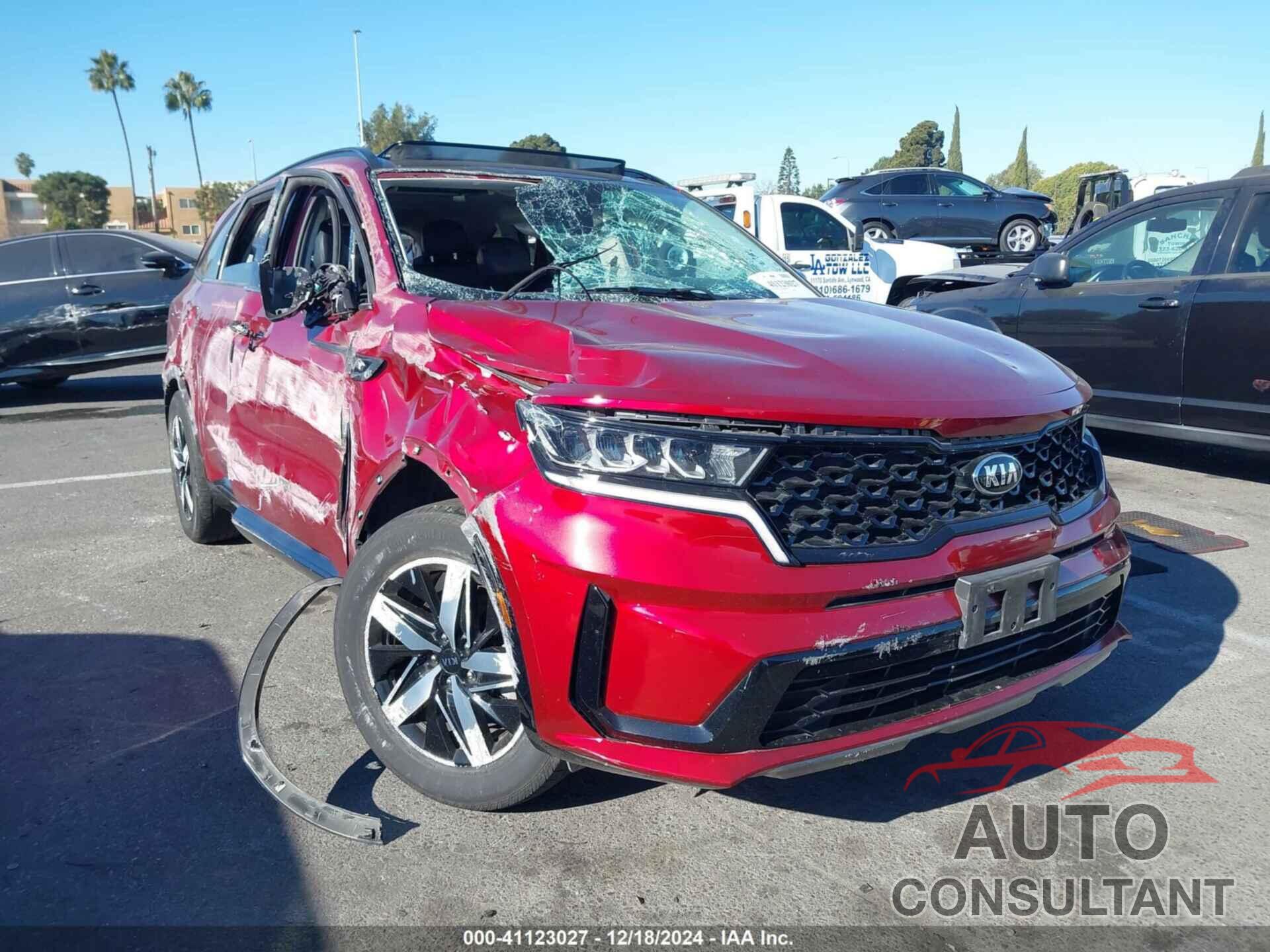 KIA SORENTO 2021 - 5XYRL4LCXMG009381