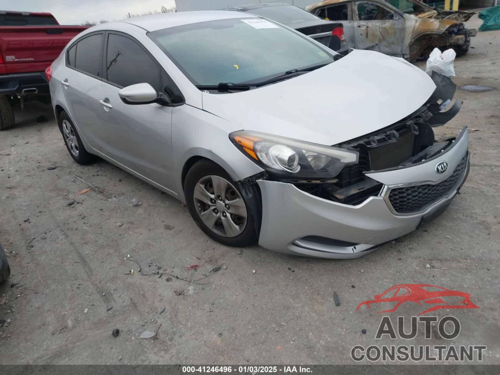 KIA FORTE 2016 - KNAFK4A68G5537689