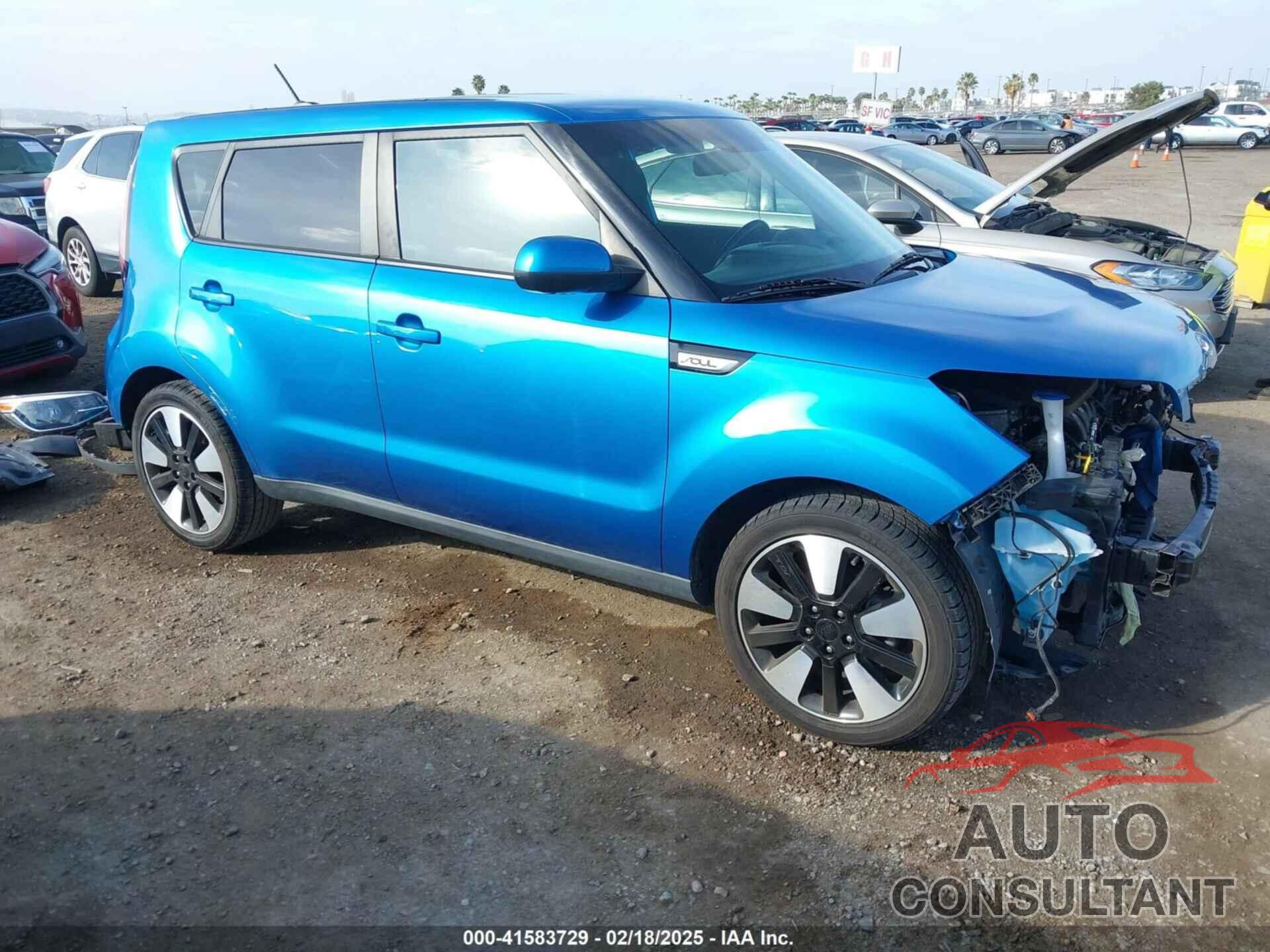 KIA SOUL 2017 - KNDJP3A54H7456646