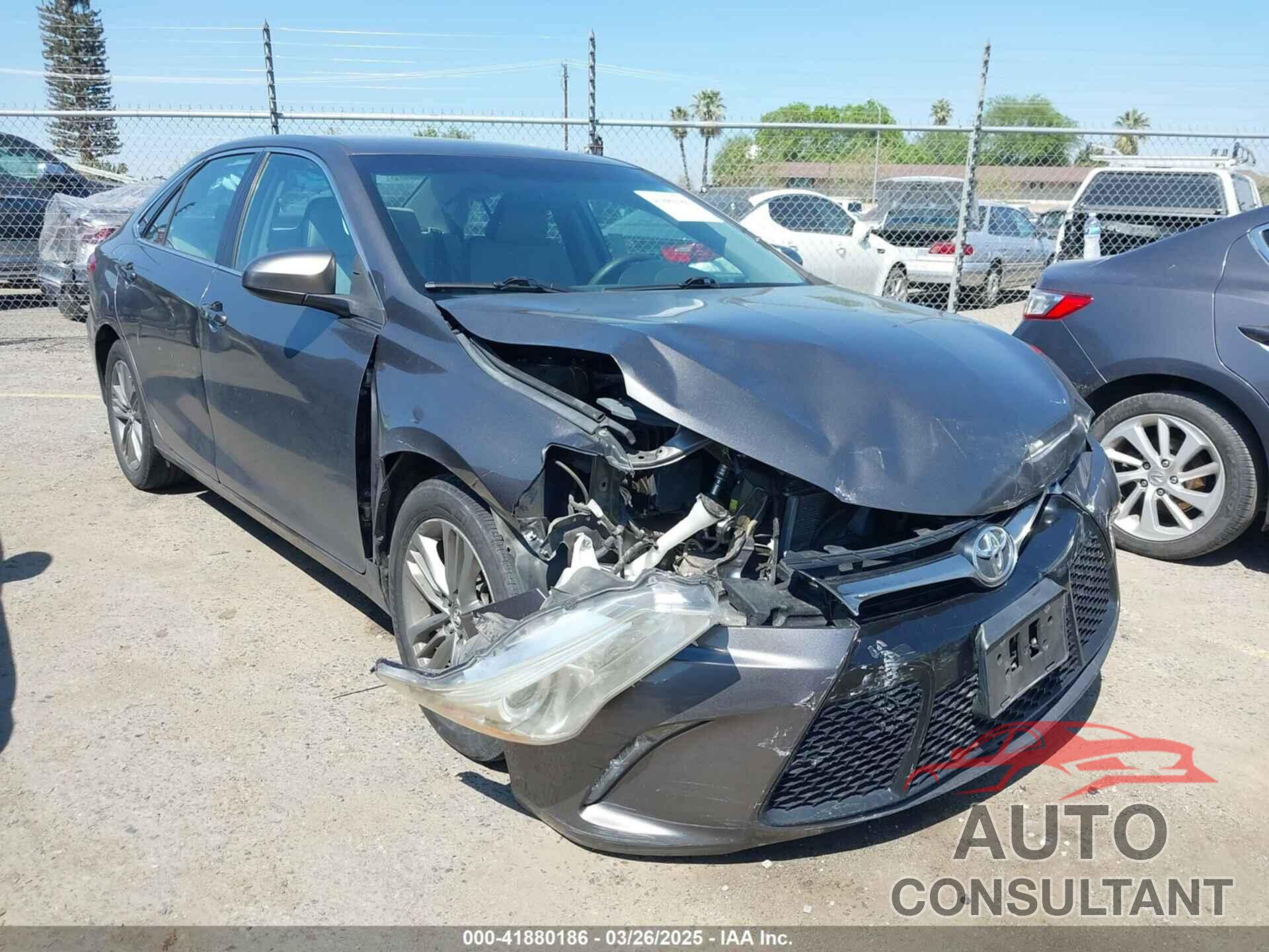 TOYOTA CAMRY 2017 - 4T1BF1FK3HU382840