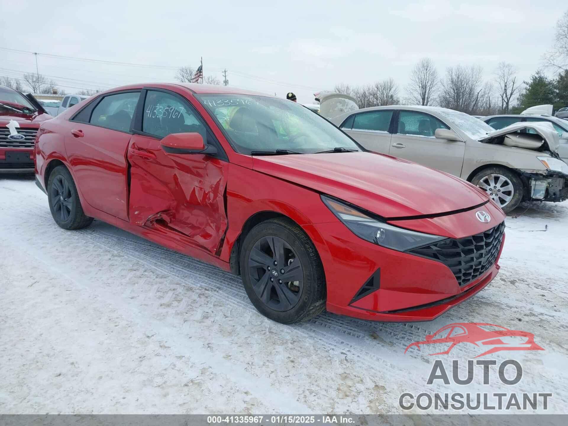 HYUNDAI ELANTRA 2021 - 5NPLM4AG0MH007057