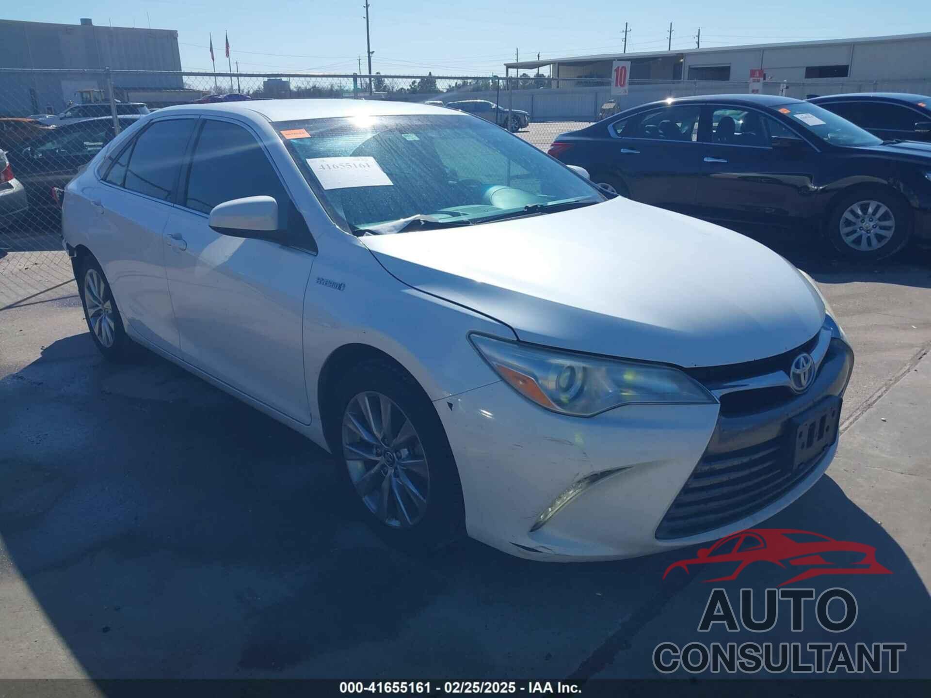 TOYOTA CAMRY HYBRID 2016 - 4T1BD1FK6GU193488