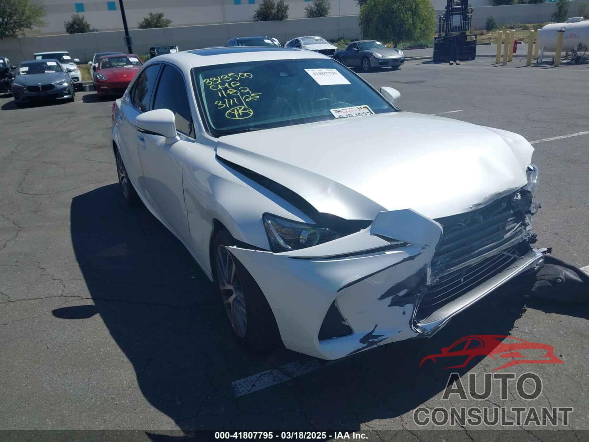 LEXUS IS 300 2019 - JTHBA1D29K5093953