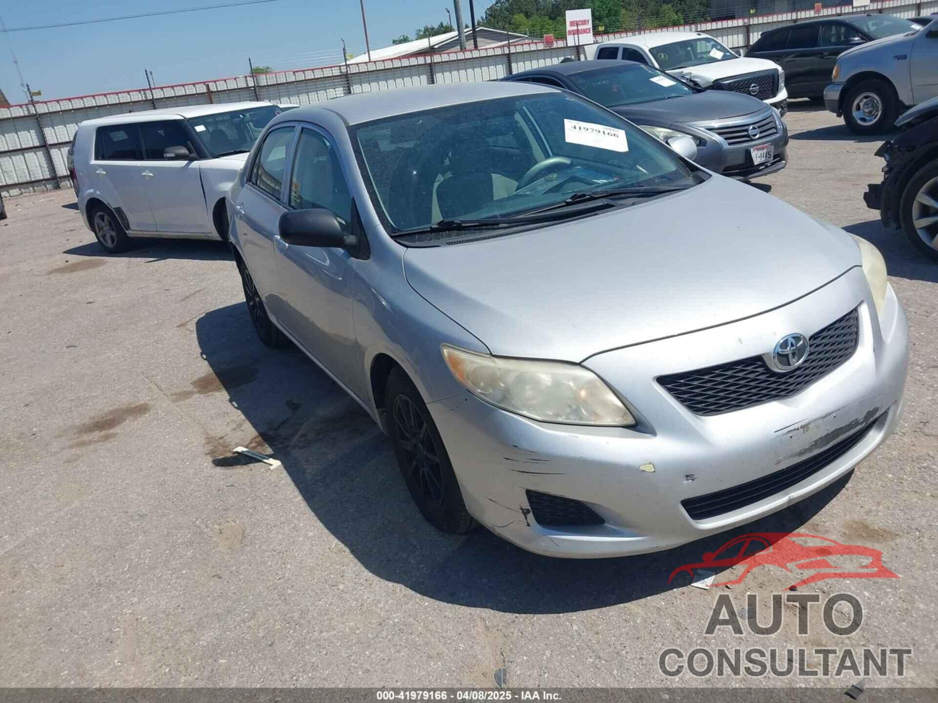 TOYOTA COROLLA 2009 - JTDBL40E499062948