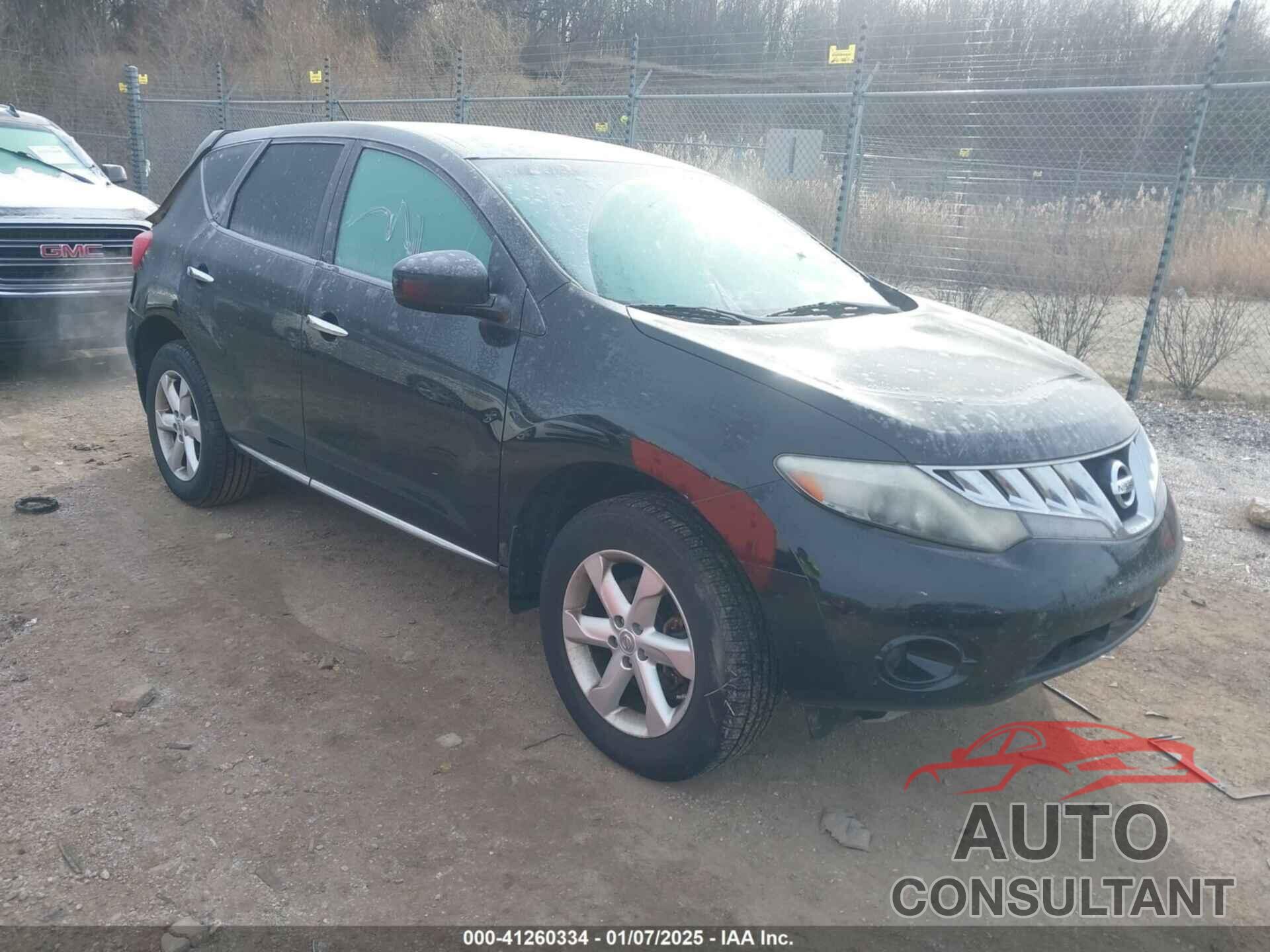 NISSAN MURANO 2010 - JN8AZ1MW0AW102027