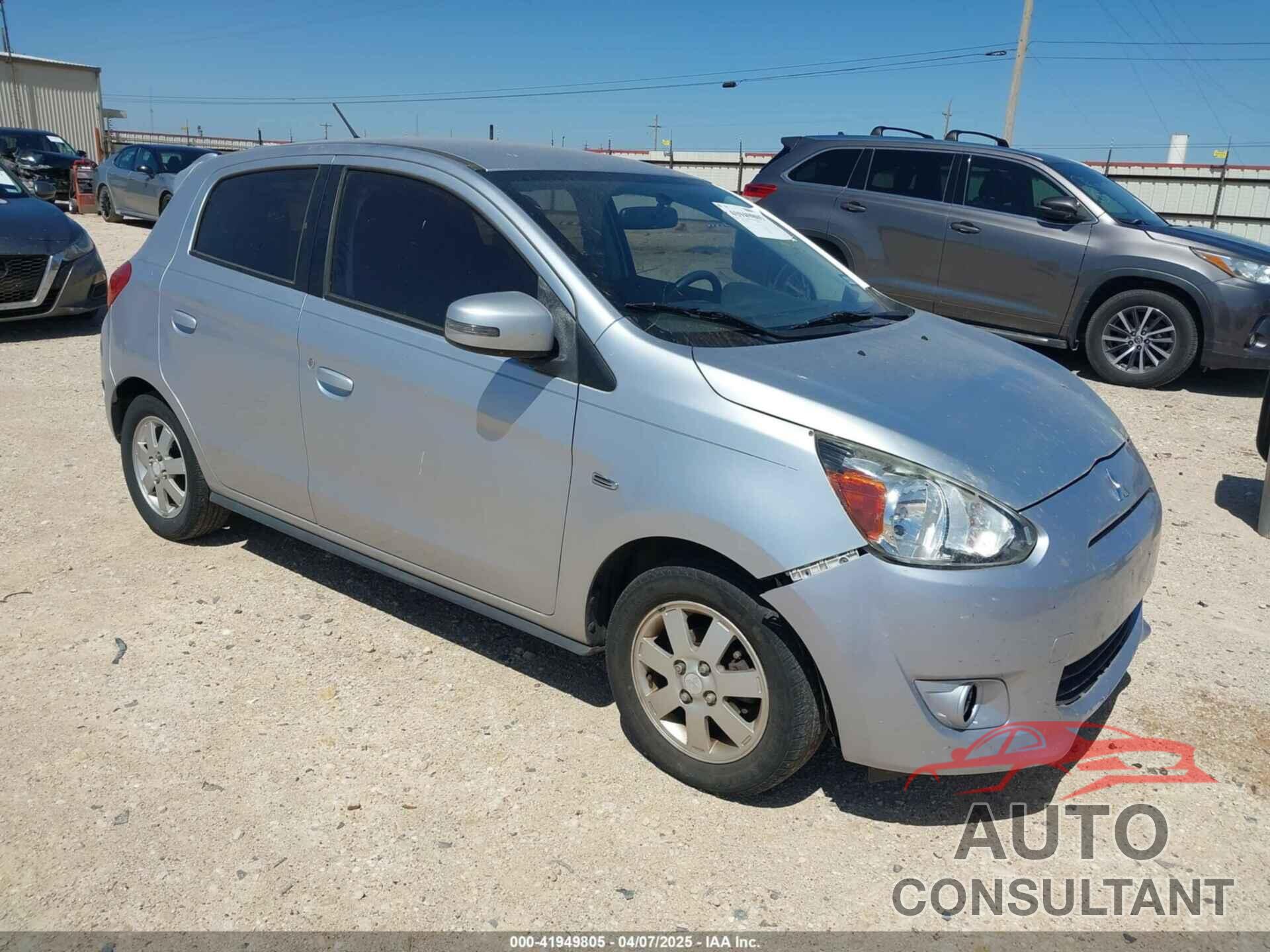 MITSUBISHI MIRAGE 2015 - ML32A4HJ7FH041412