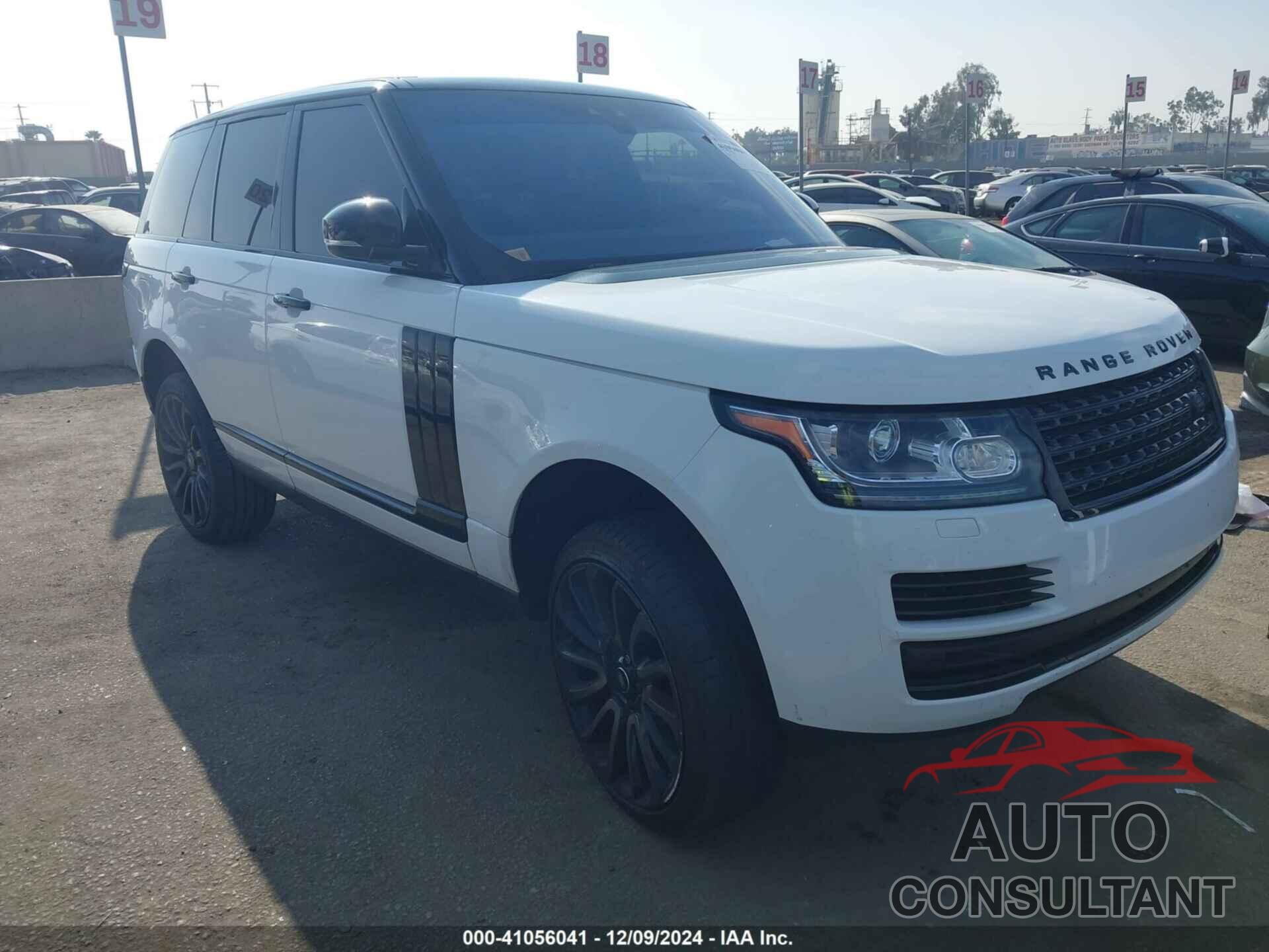 LAND ROVER RANGE ROVER 2017 - SALGS2FV4HA379297