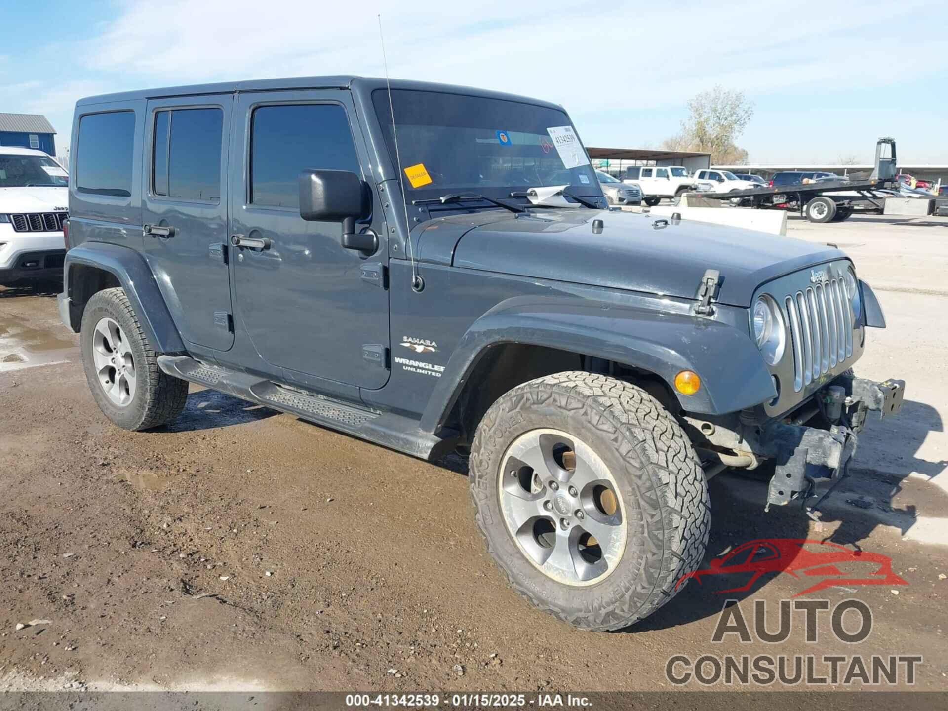 JEEP WRANGLER UNLIMITED 2017 - 1C4BJWEG8HL535215