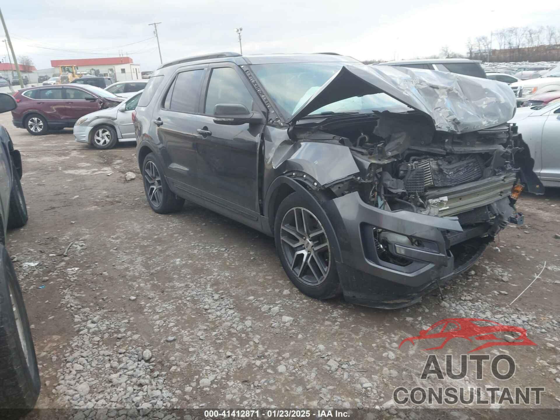 FORD EXPLORER 2017 - 1FM5K8GT9HGA26044