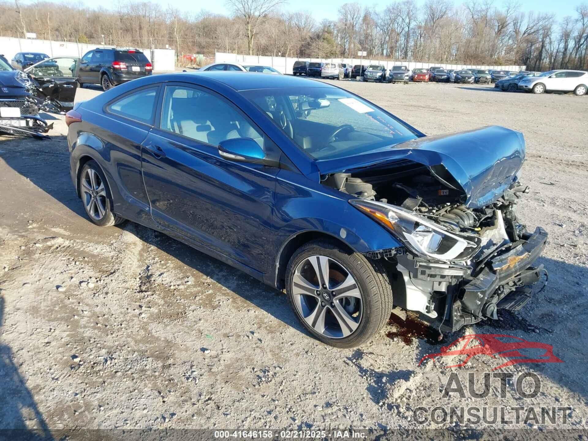 HYUNDAI ELANTRA 2014 - KMHDH6AH0EU027924