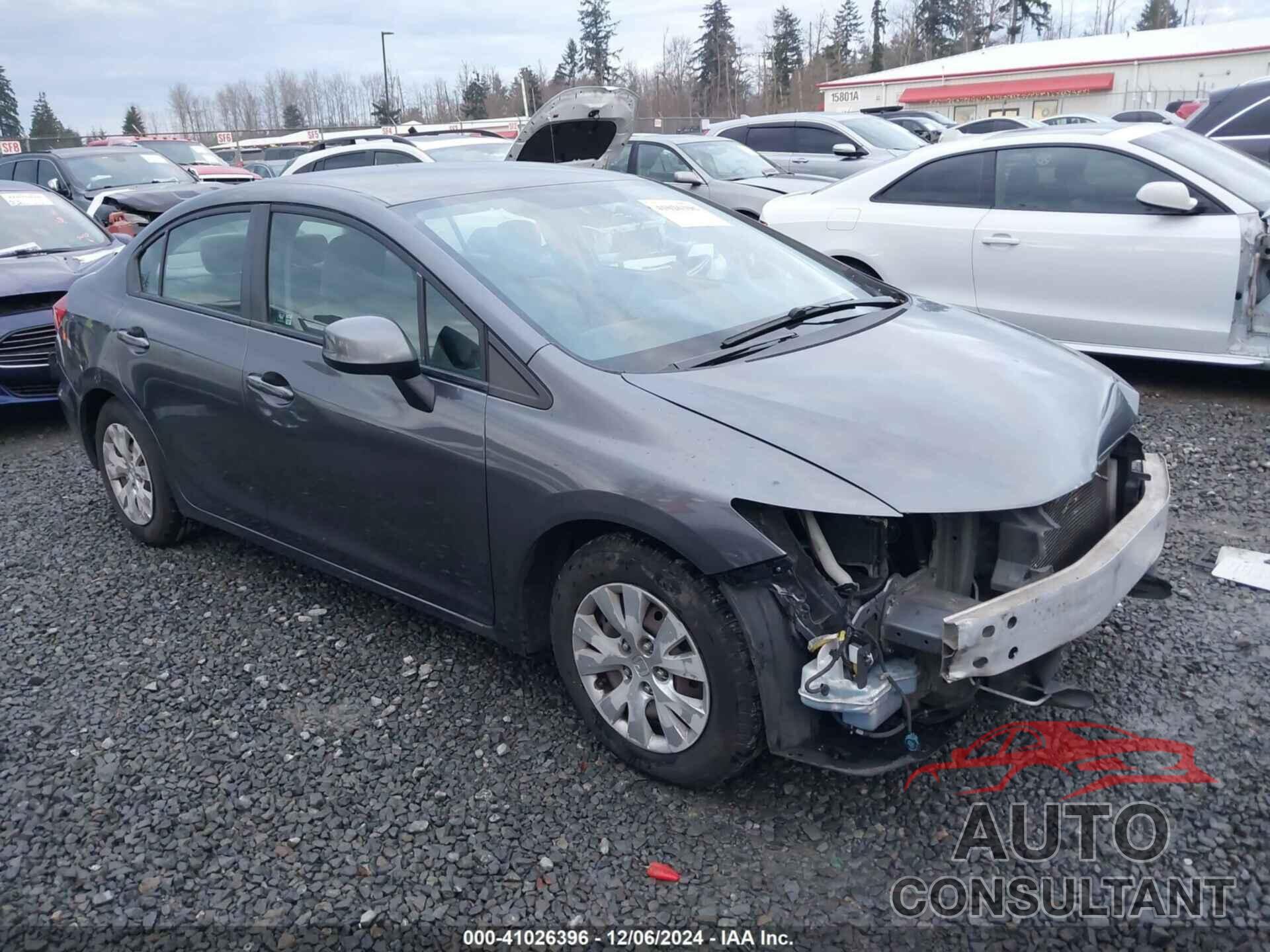HONDA CIVIC 2012 - 19XFB2F50CE348010