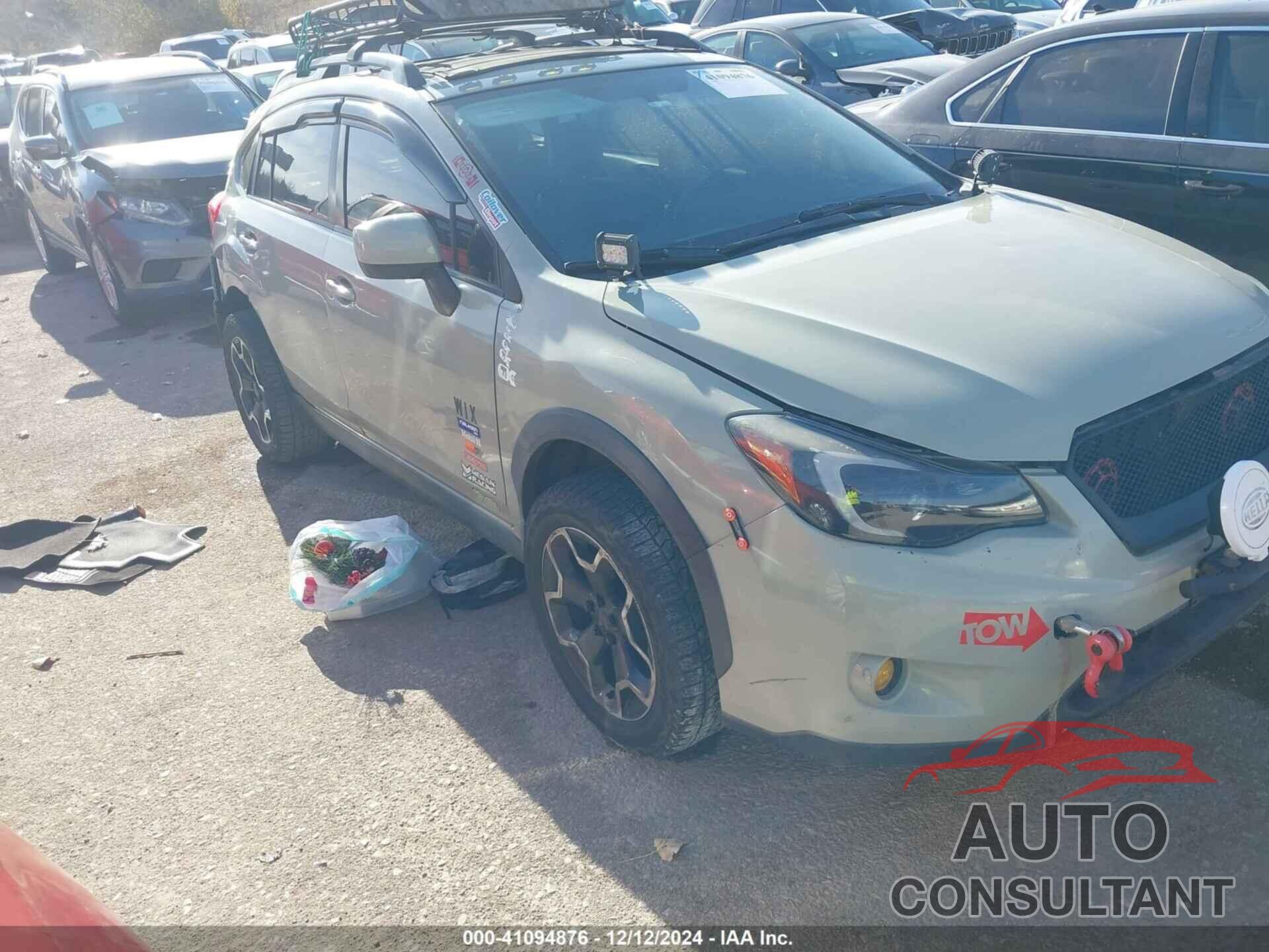 SUBARU XV CROSSTREK 2013 - JF2GPAKC2D2826576