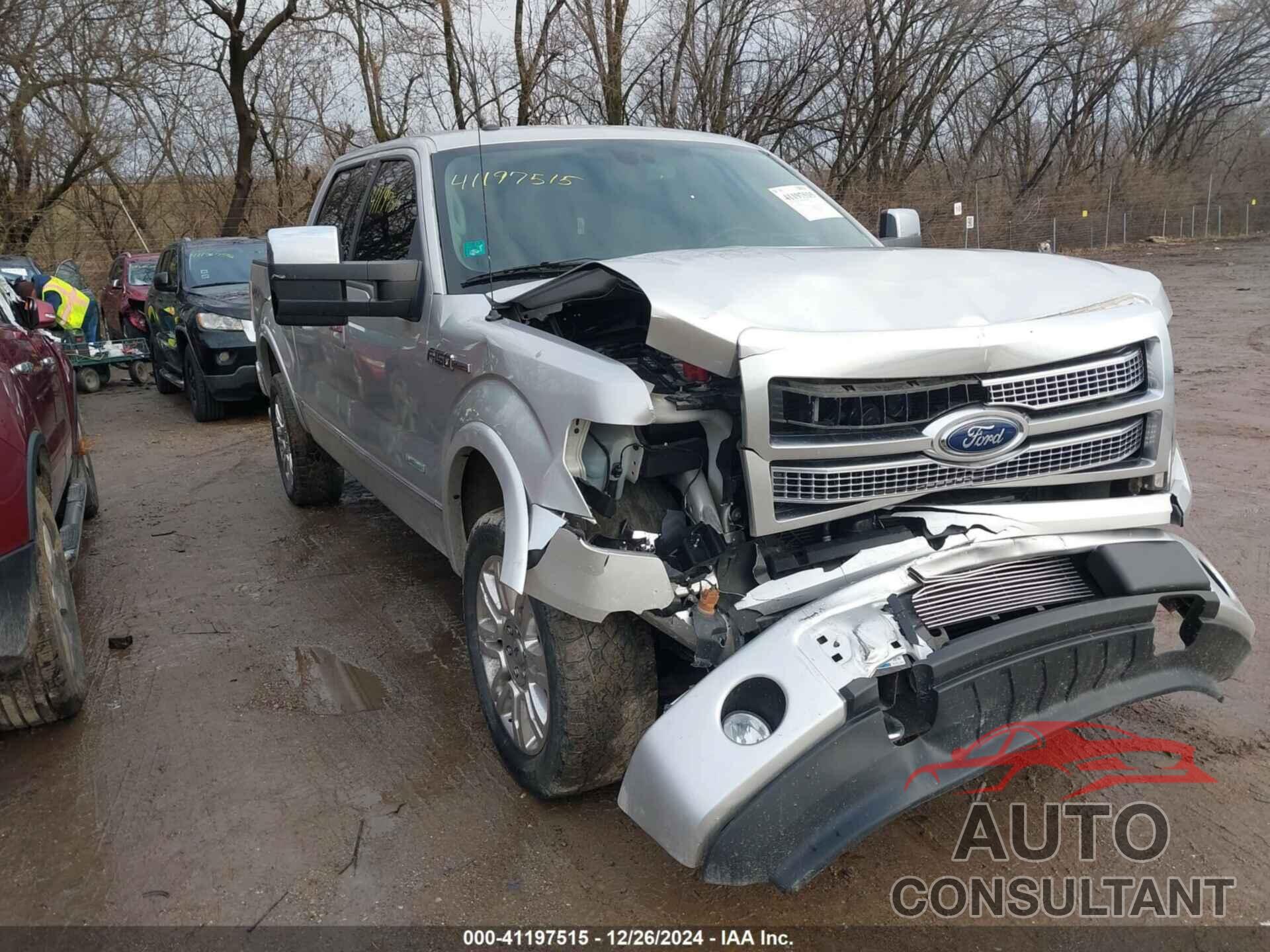 FORD F-150 2012 - 1FTFW1ET9CFB00780