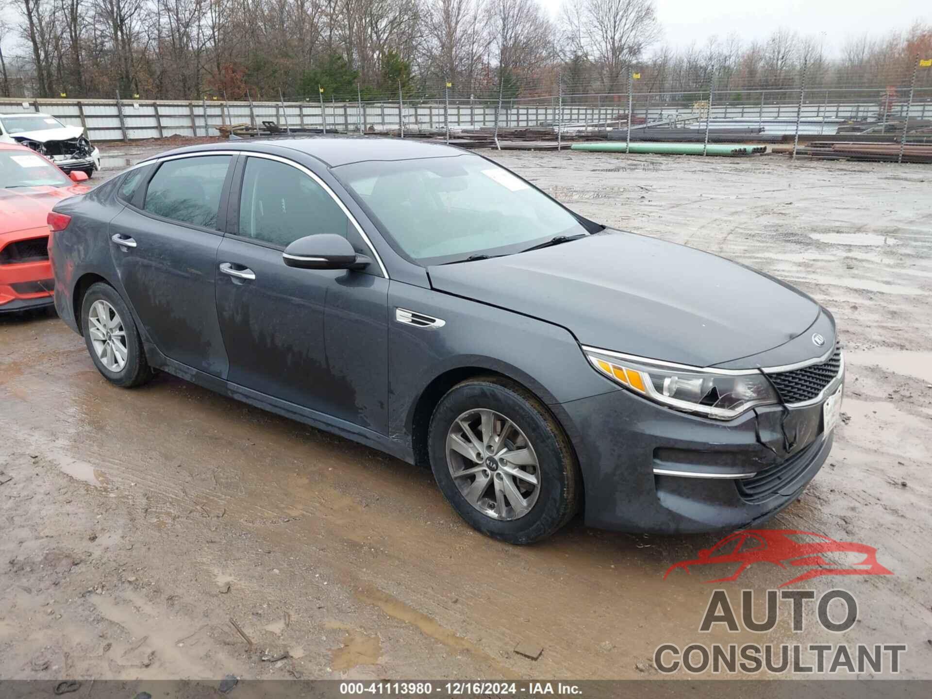 KIA OPTIMA 2018 - KNAGT4L34J5219323