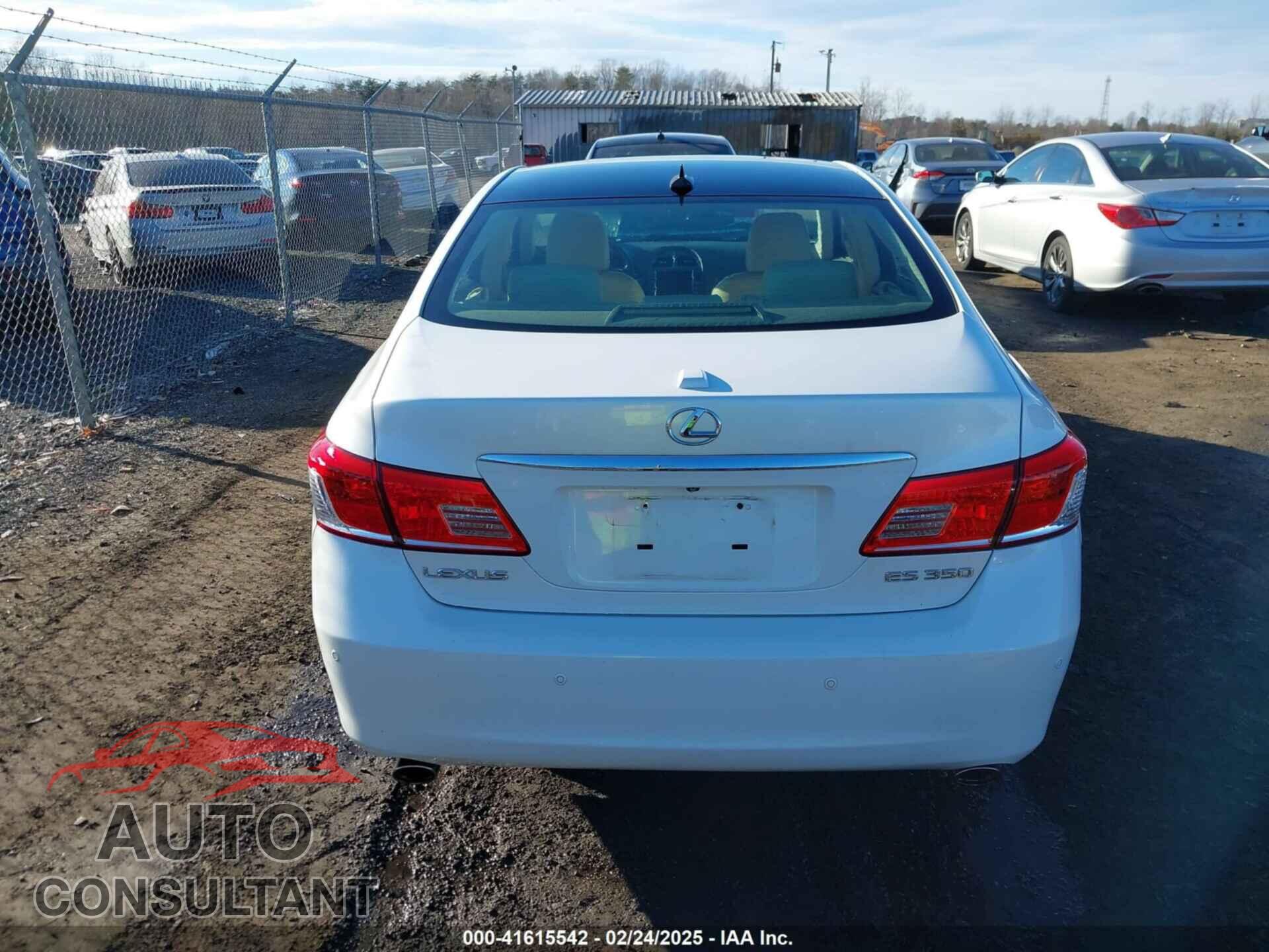 LEXUS ES 350 2010 - JTHBK1EG7A2378237