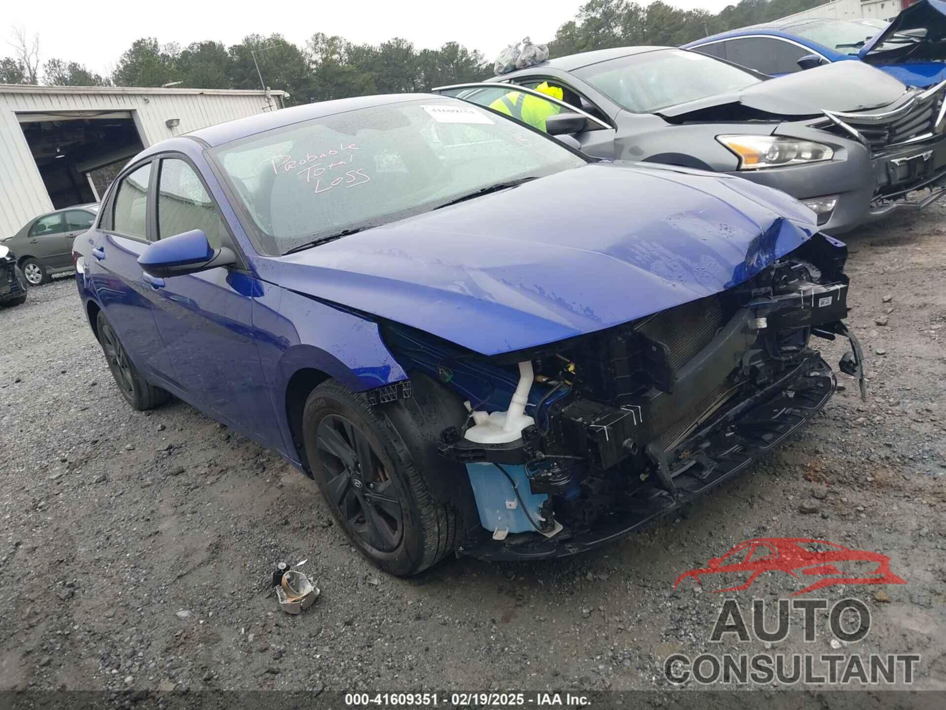 HYUNDAI ELANTRA 2022 - KMHLM4AG2NU348253