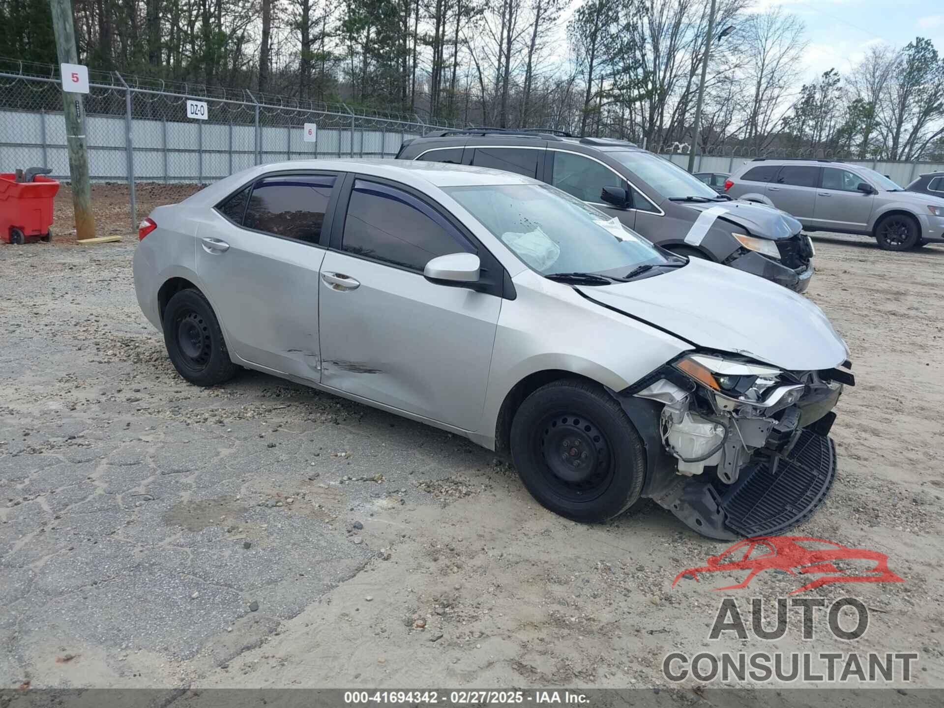 TOYOTA COROLLA 2014 - 2T1BURHE9EC006765