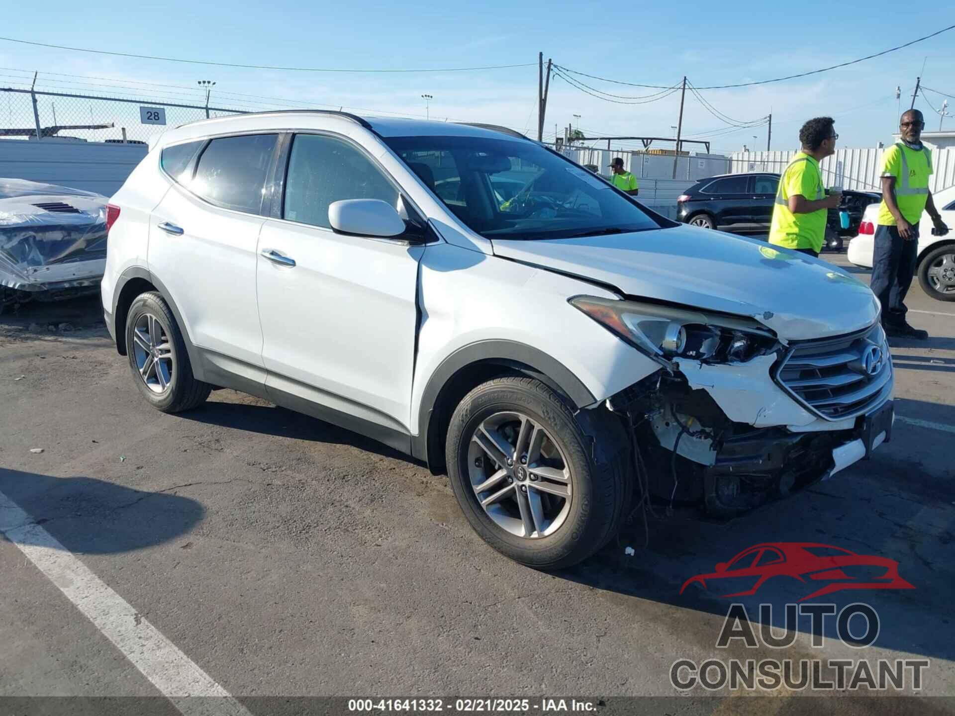 HYUNDAI SANTA FE SPORT 2017 - 5NMZU3LB4HH008124