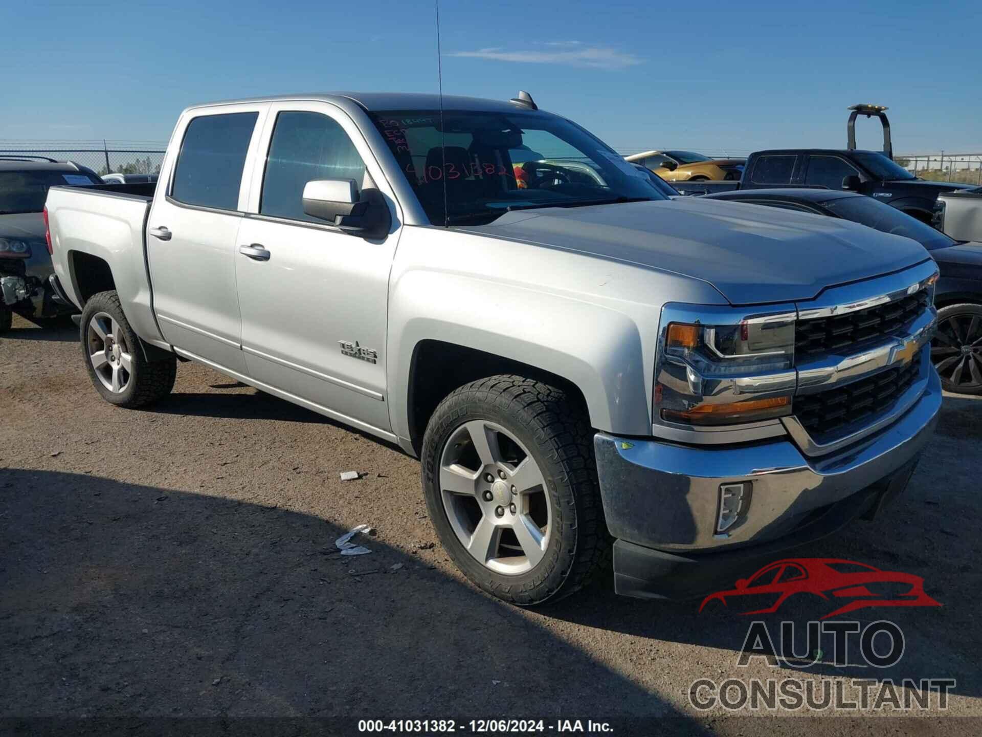 CHEVROLET SILVERADO 1500 2016 - 3GCPCREH4GG101072
