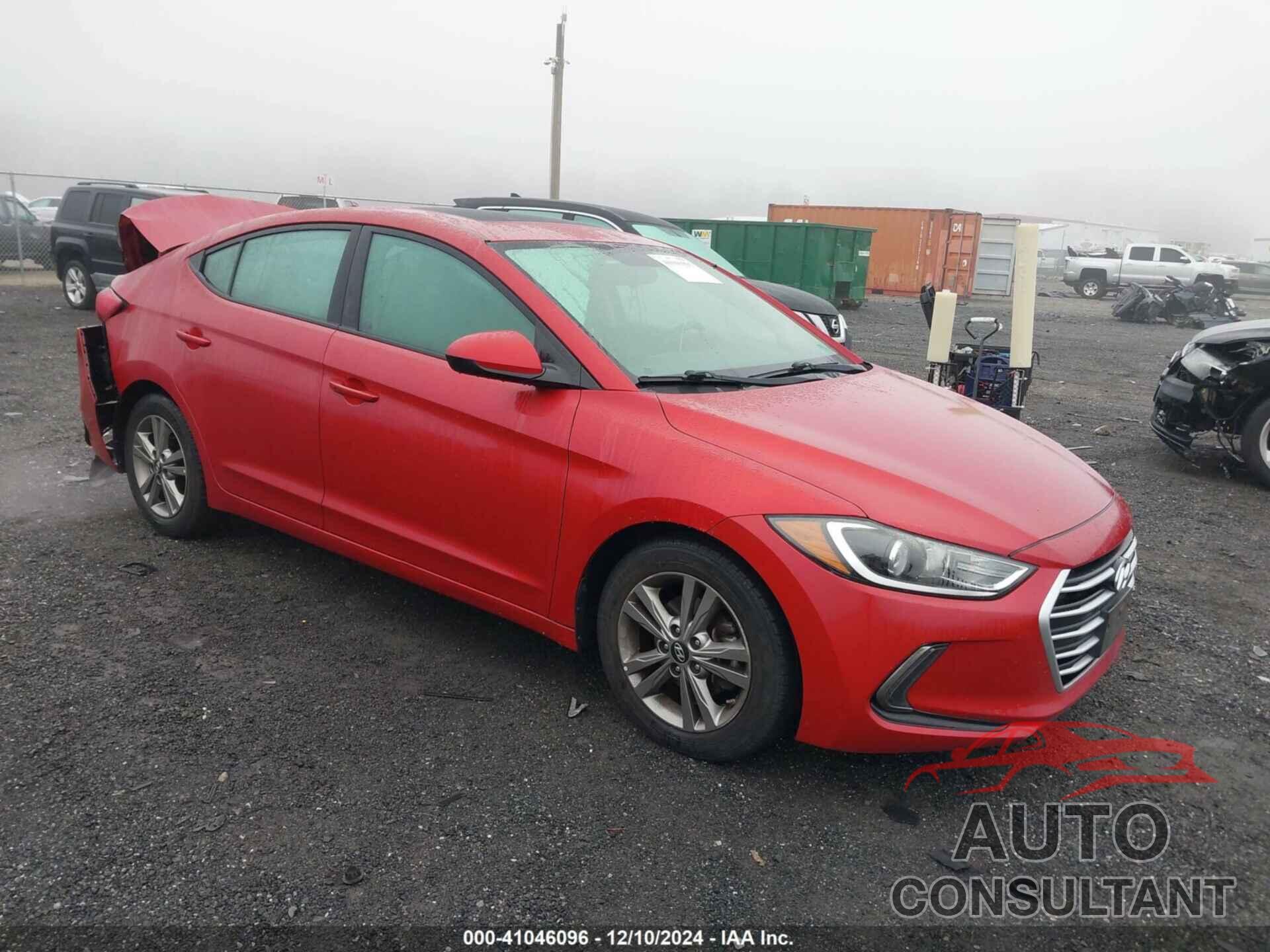 HYUNDAI ELANTRA 2017 - 5NPD84LF2HH133939