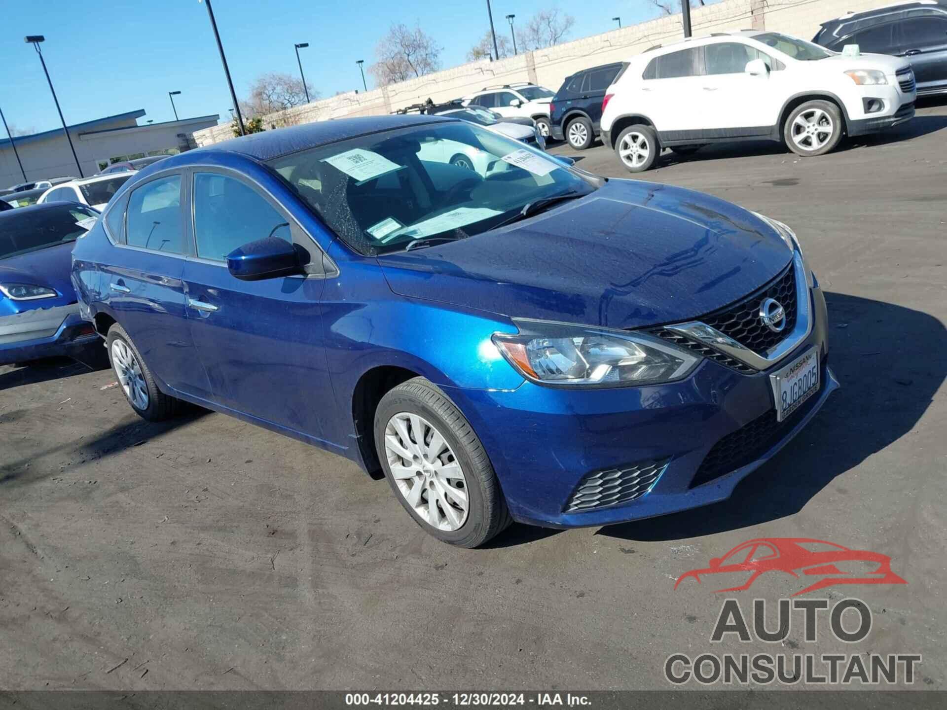 NISSAN SENTRA 2019 - 3N1AB7AP2KY260480