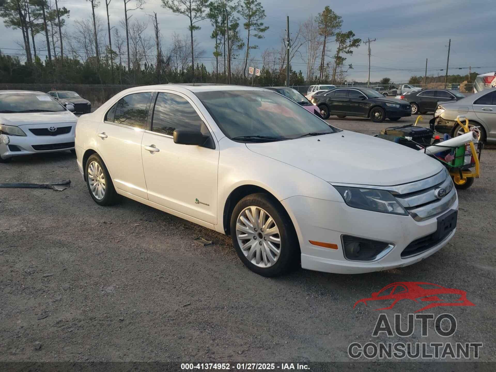 FORD FUSION HYBRID 2012 - 3FADP0L35CR387125